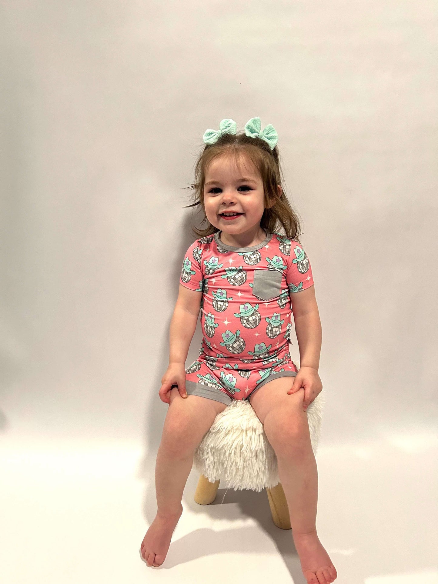 Disco Cowgirl Bamboo Short Set
