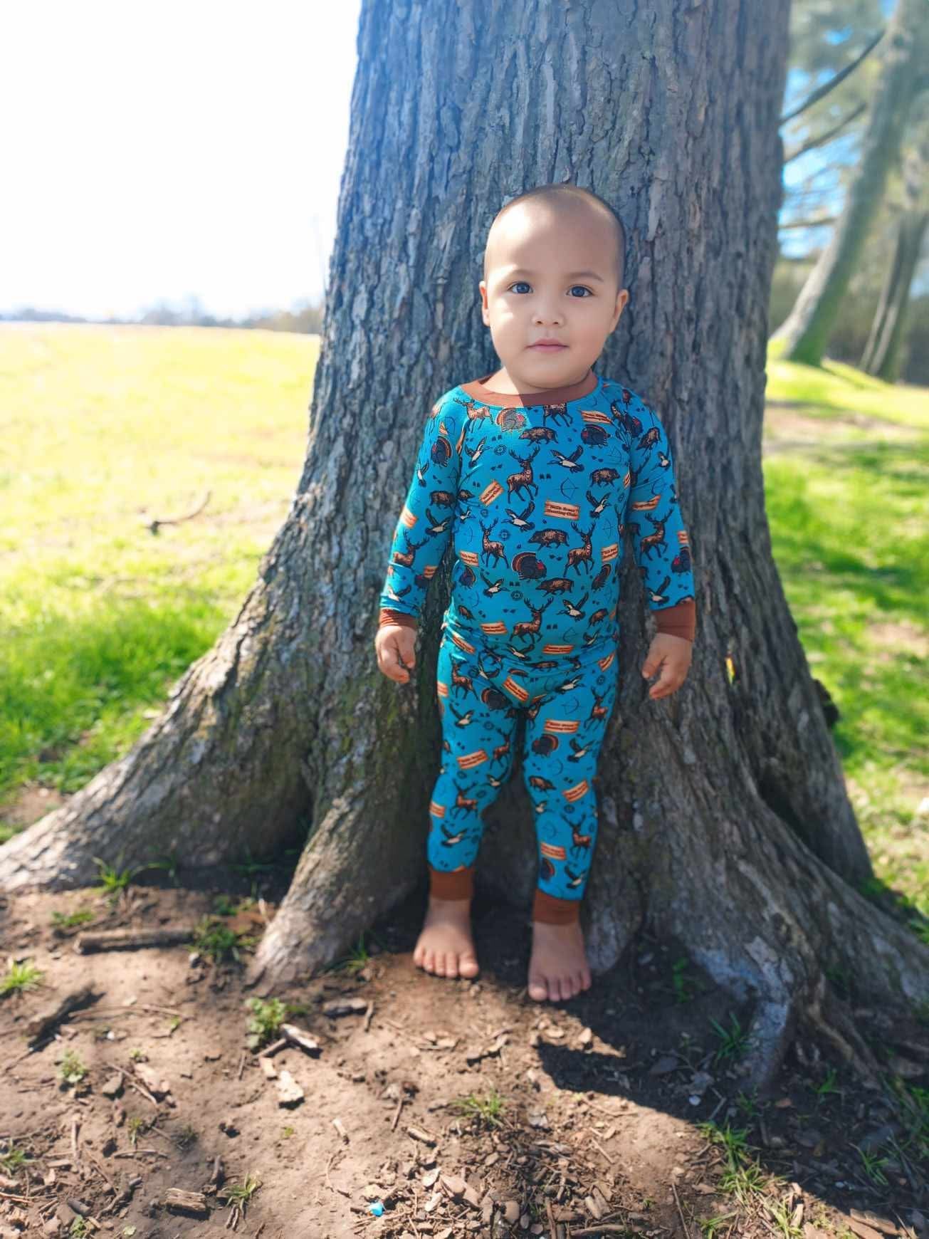 BLUE Bella-Breez Hunting Club Bamboo Set
