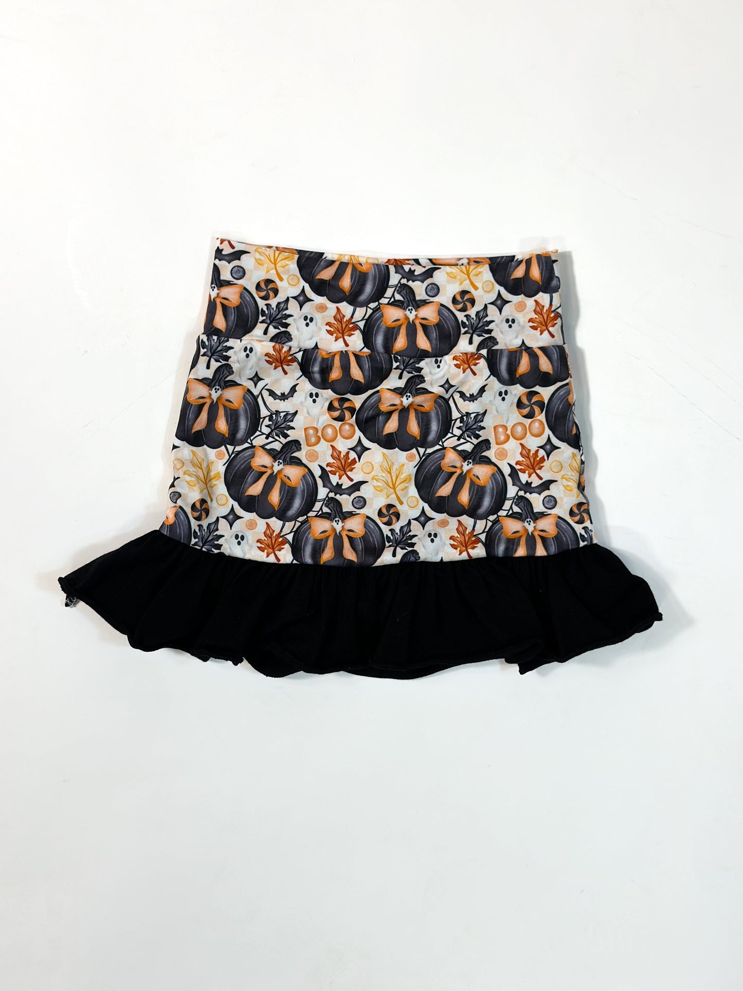 Coquette Bows & Pumpkins Skort (FINAL SALE)