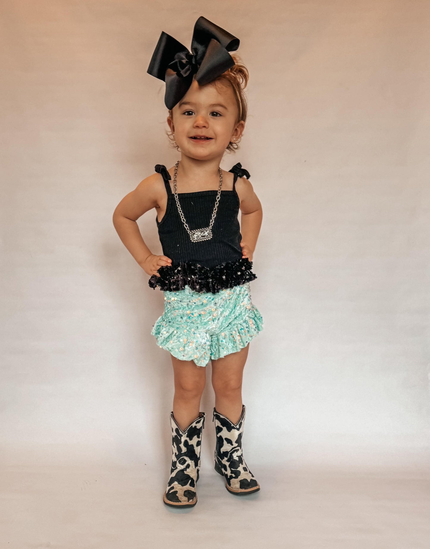 Sequin Tie Tops (Multiple Colors) (FINAL SALE)