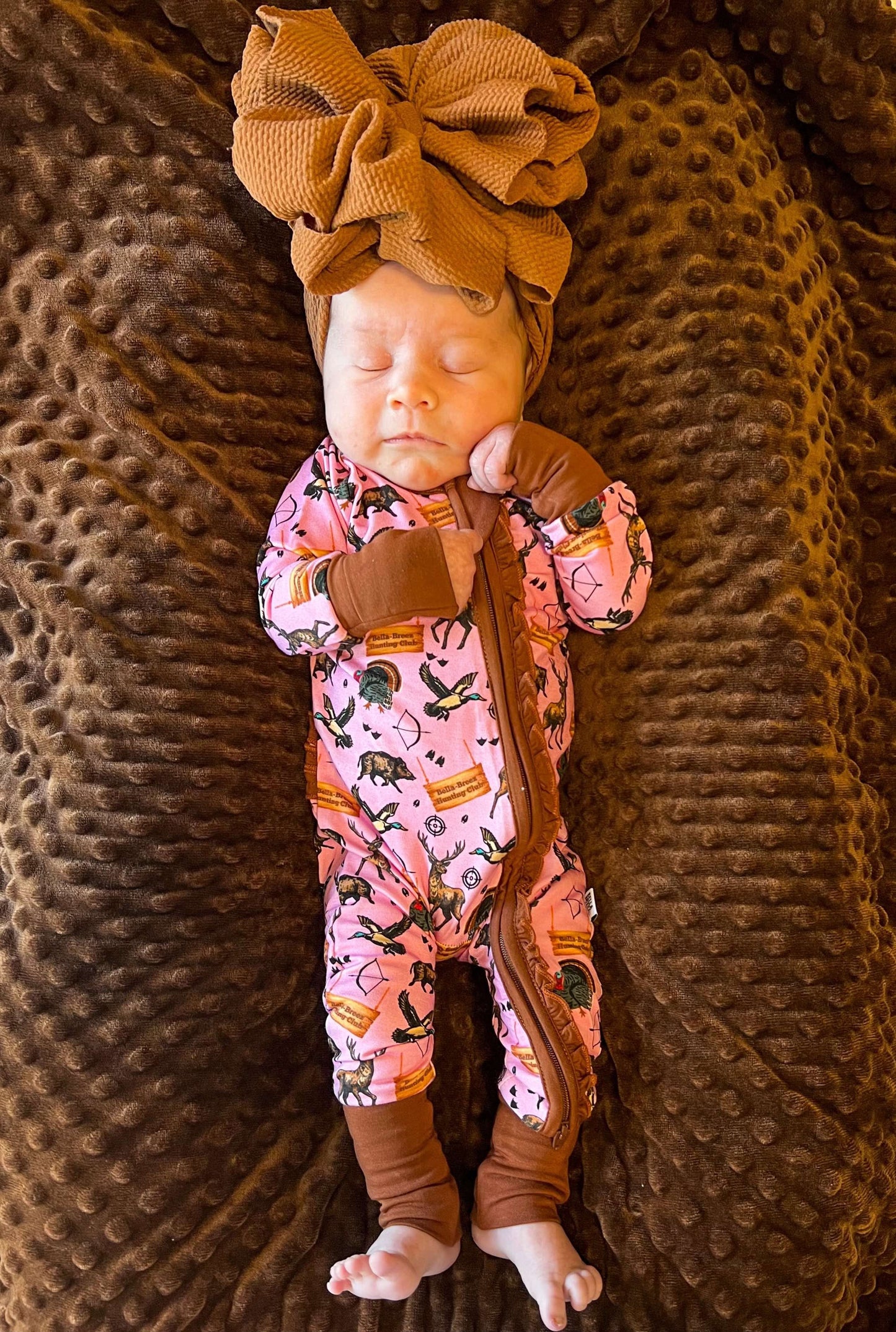 PINK Bella-Breez Hunting Club Bamboo Sleeper READ DESCRIPTION
