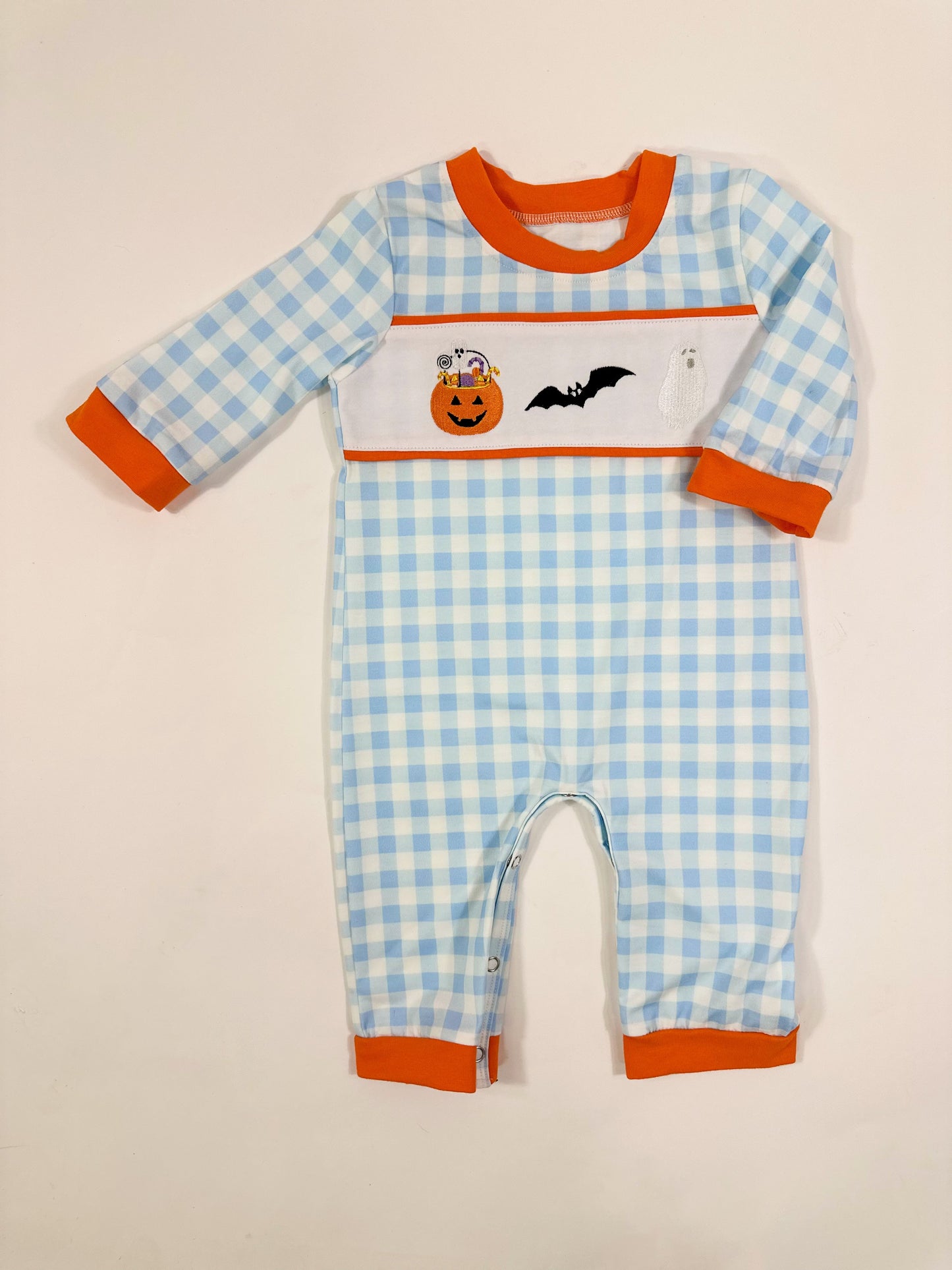 Halloween Smocked Romper (FINAL SALE)