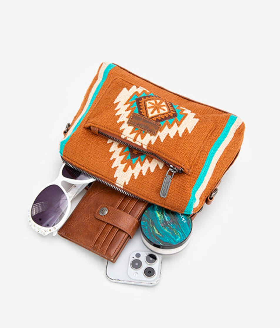 Aztec Wrangler Crossbody Bag (Multiple Options) FINAL SALE
