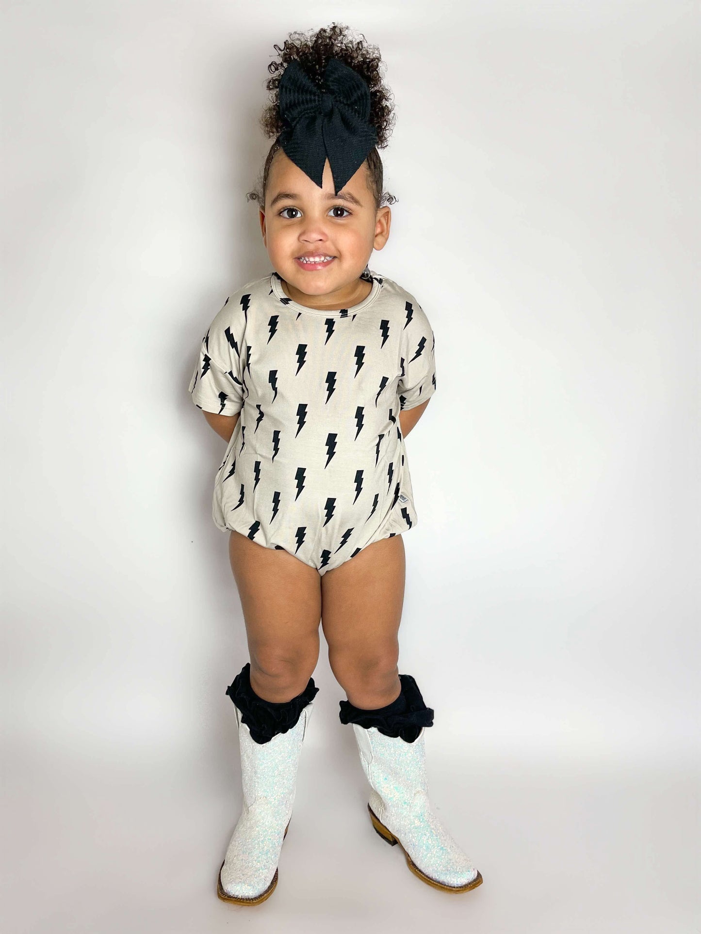 Neutral Bolts Oversized Bamboo Romper