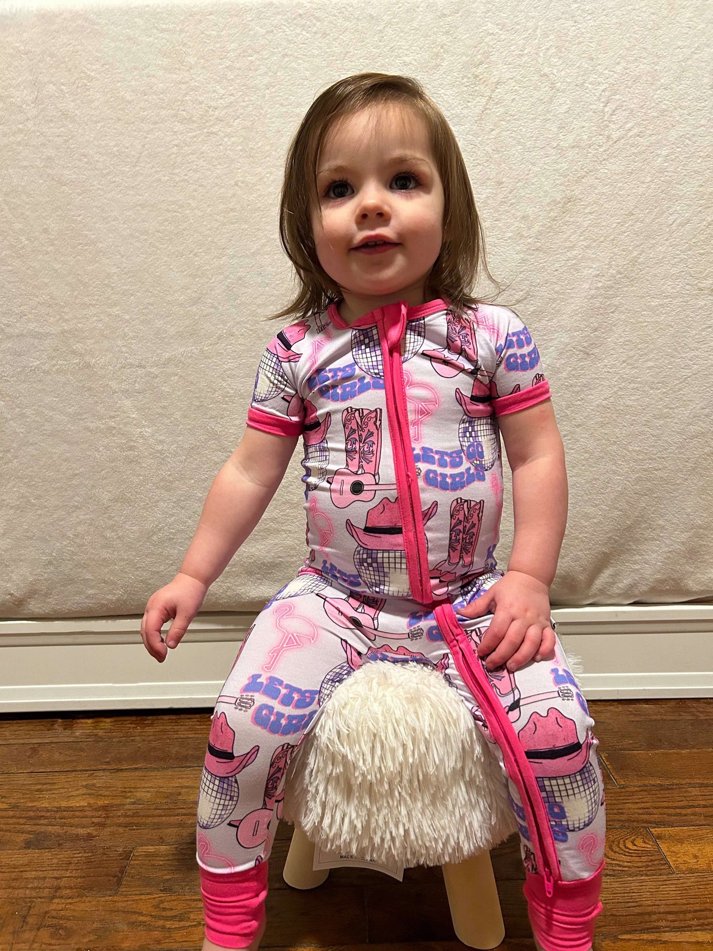 Let’s Go Girls Short Sleeve Bamboo Sleeper