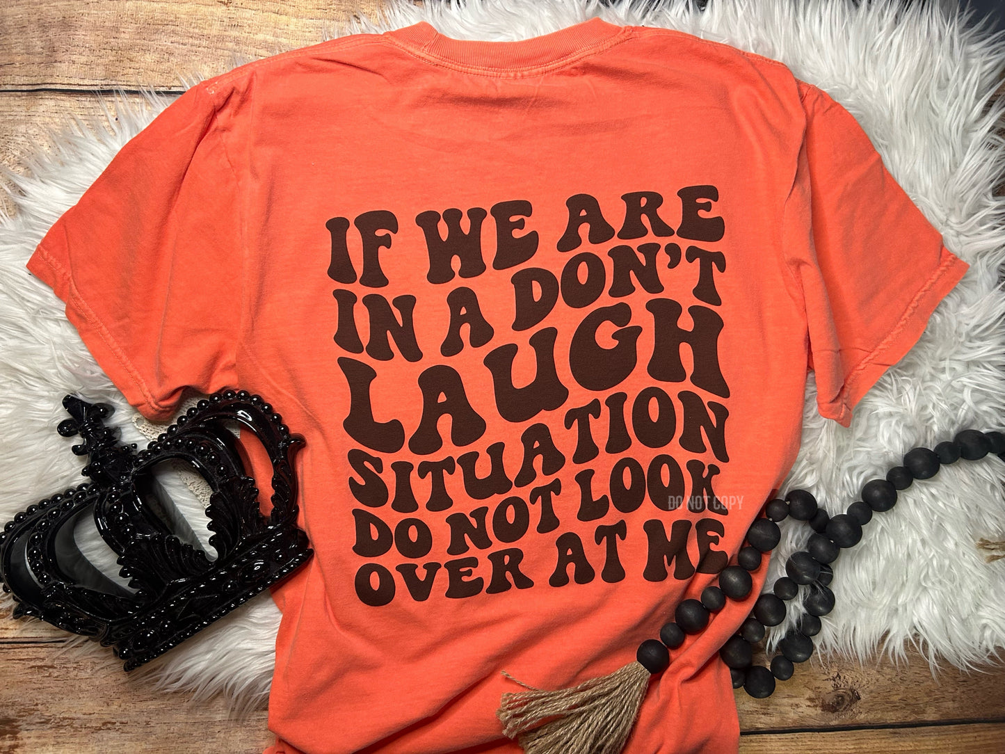 Dont look over at me Comfort Colors Tee