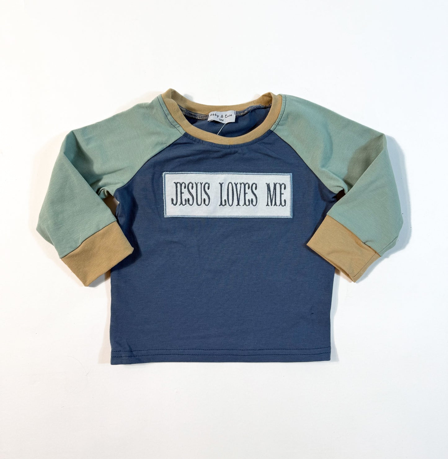 Jesus Loves Me Smocked Top