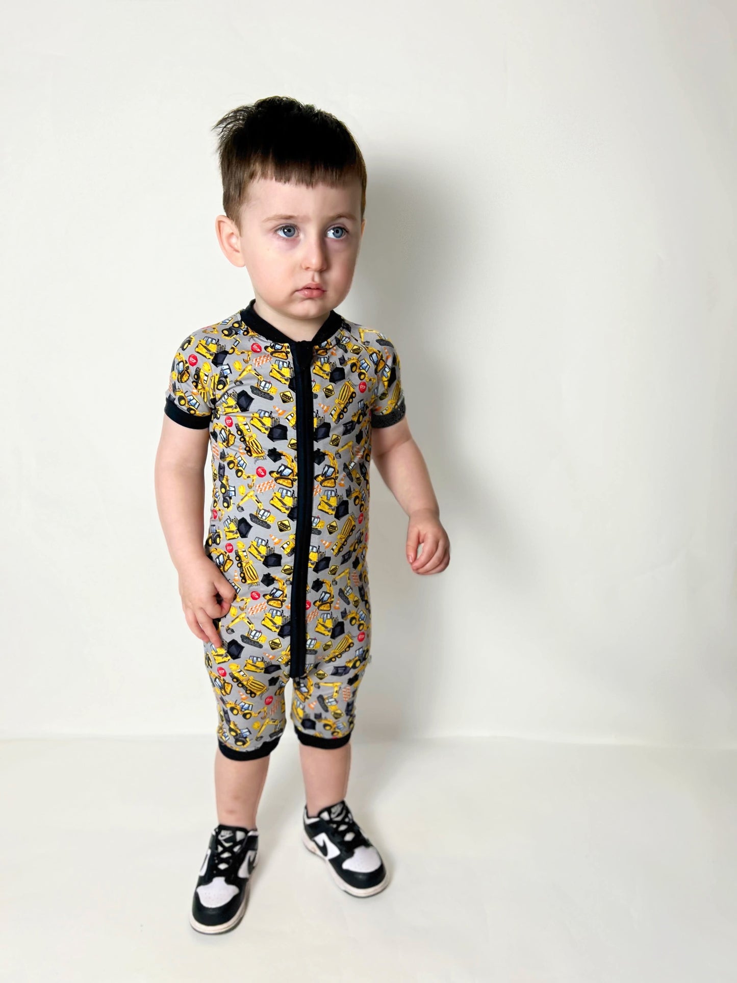 Construction 2.0 Bamboo Shortie Romper