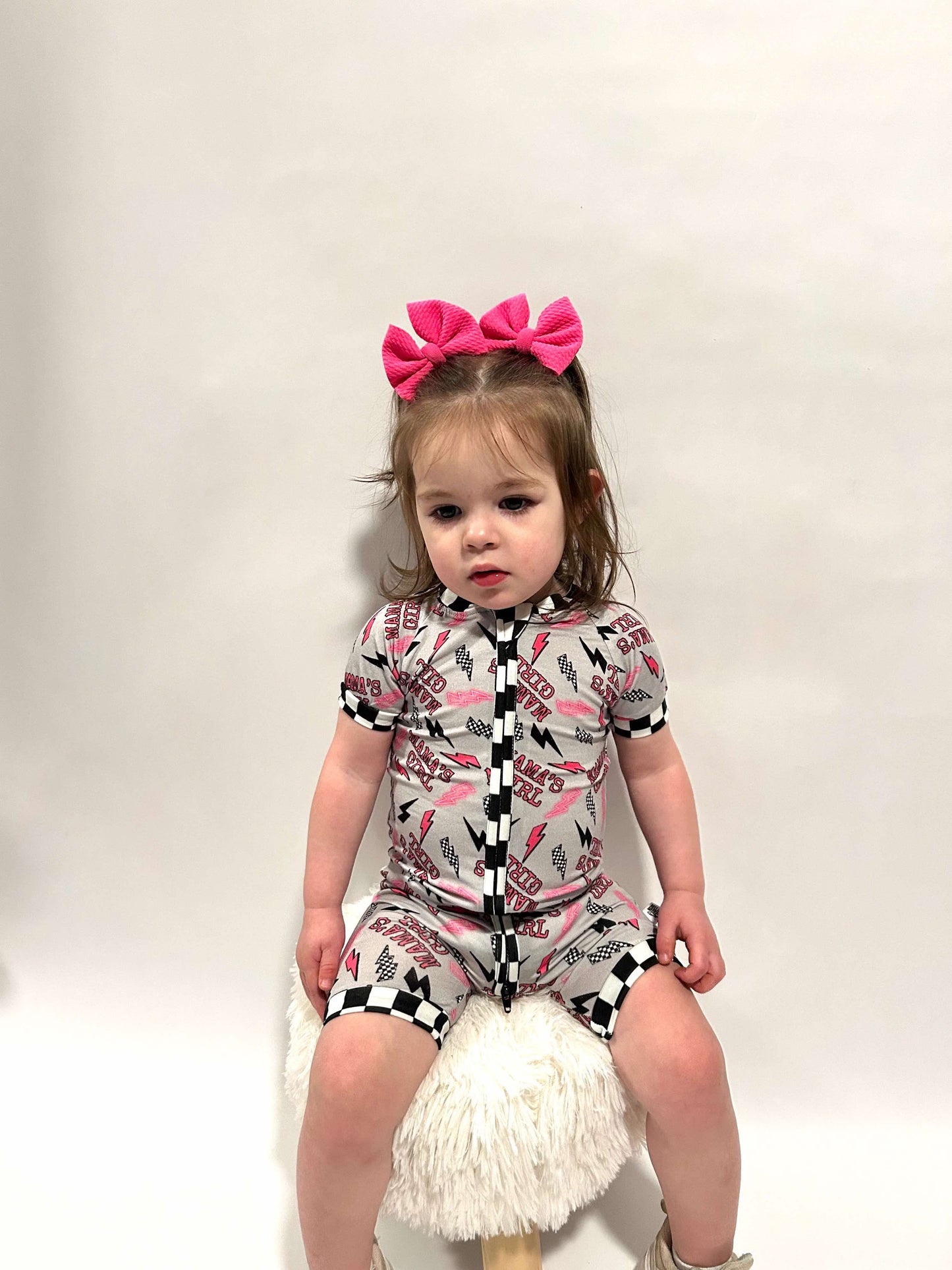 Mama's Girl Bamboo Shortie Romper