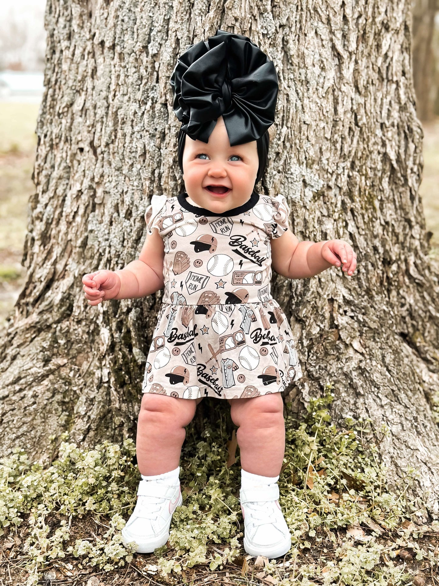 Game Day Bamboo Skirted Romper