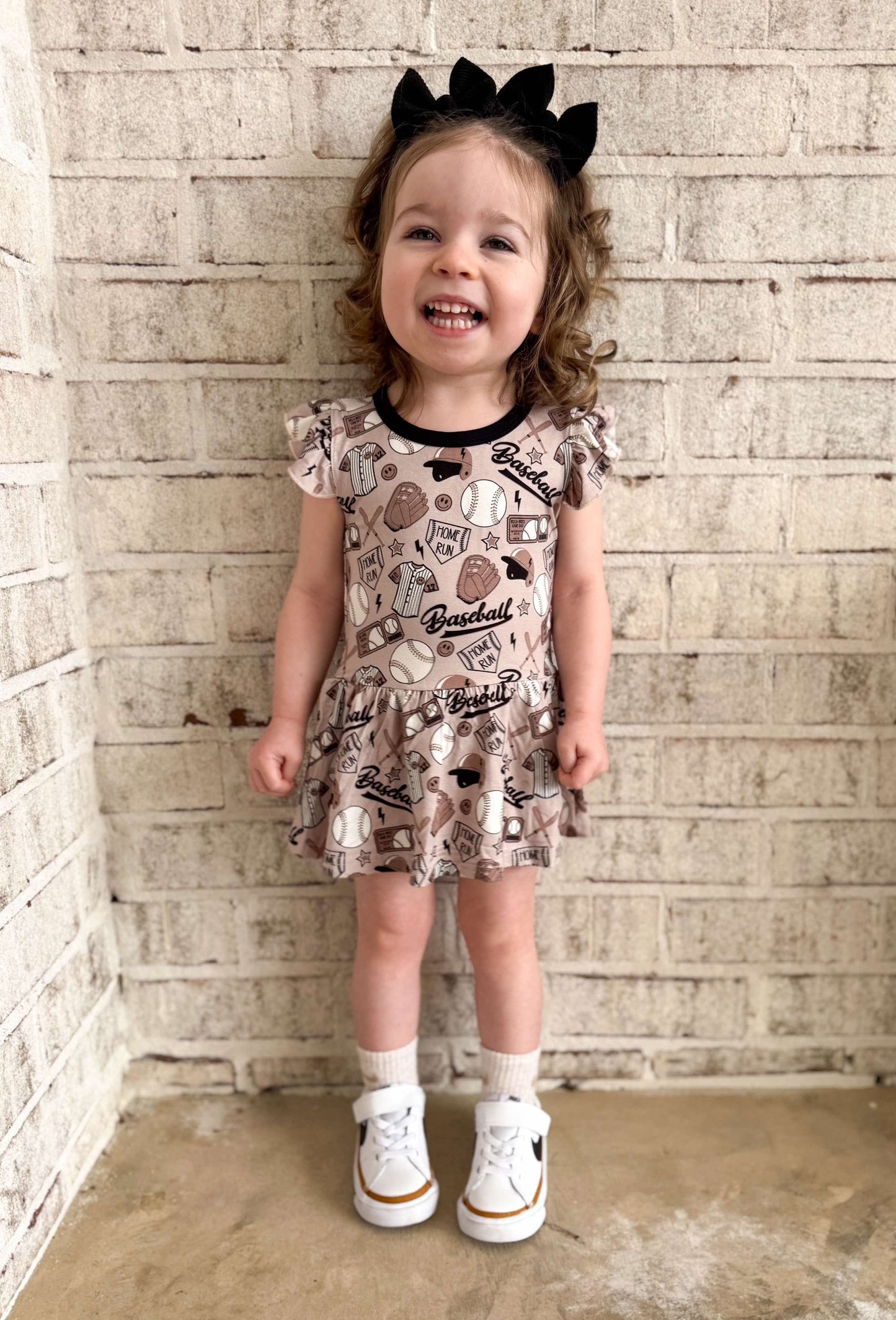 Game Day Bamboo Skirted Romper