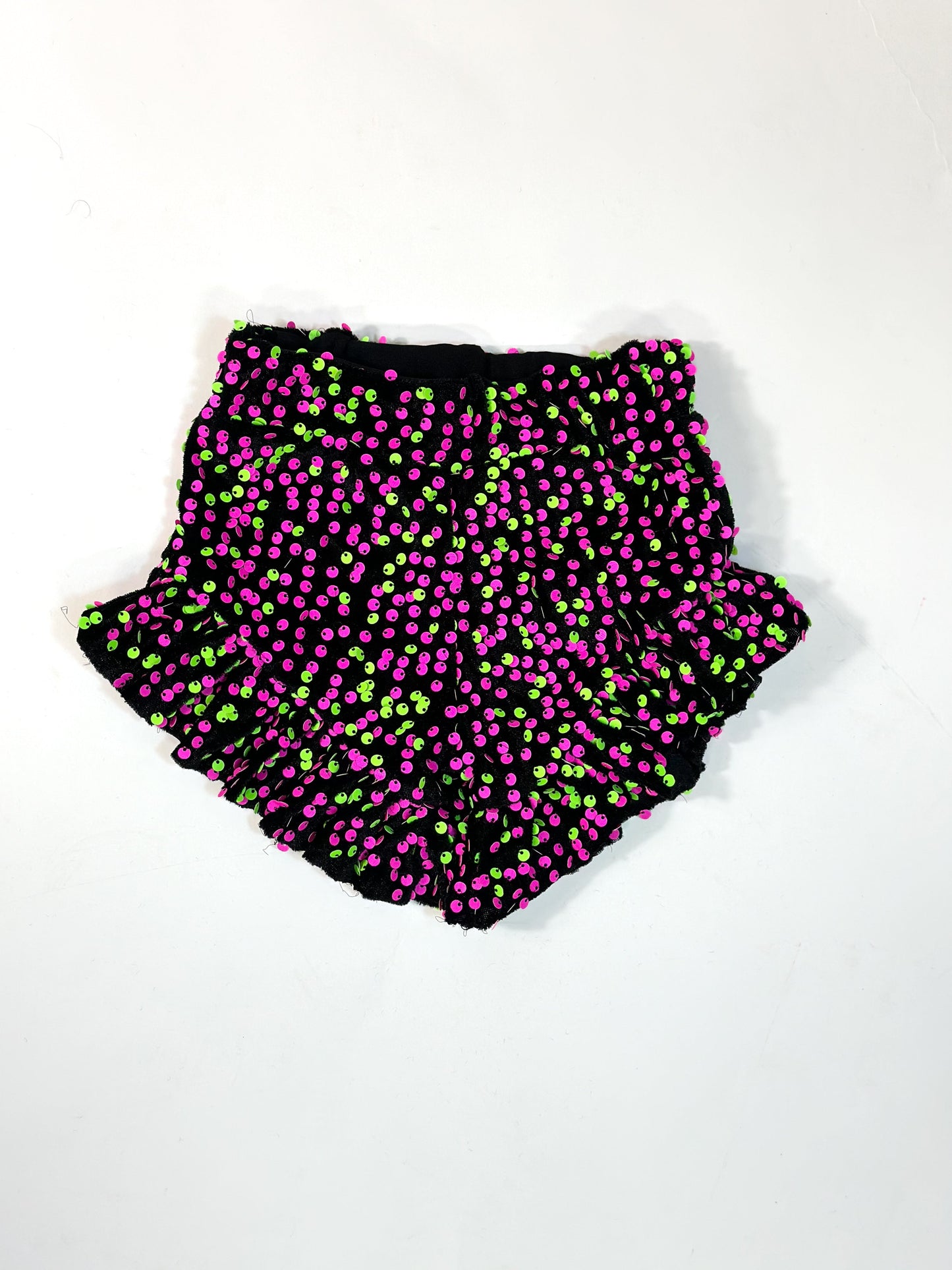 Pink & Green Sequin Bloomies & Shorties (FINAL SALE)