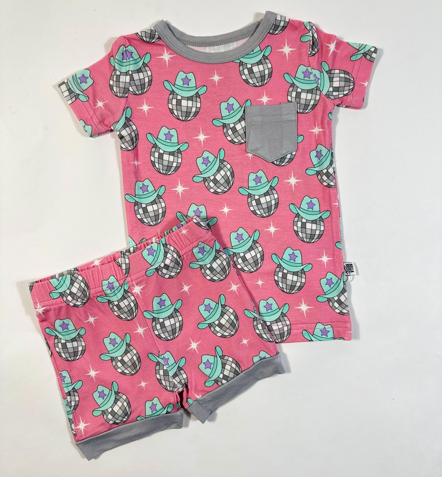 Disco Cowgirl Bamboo Short Set