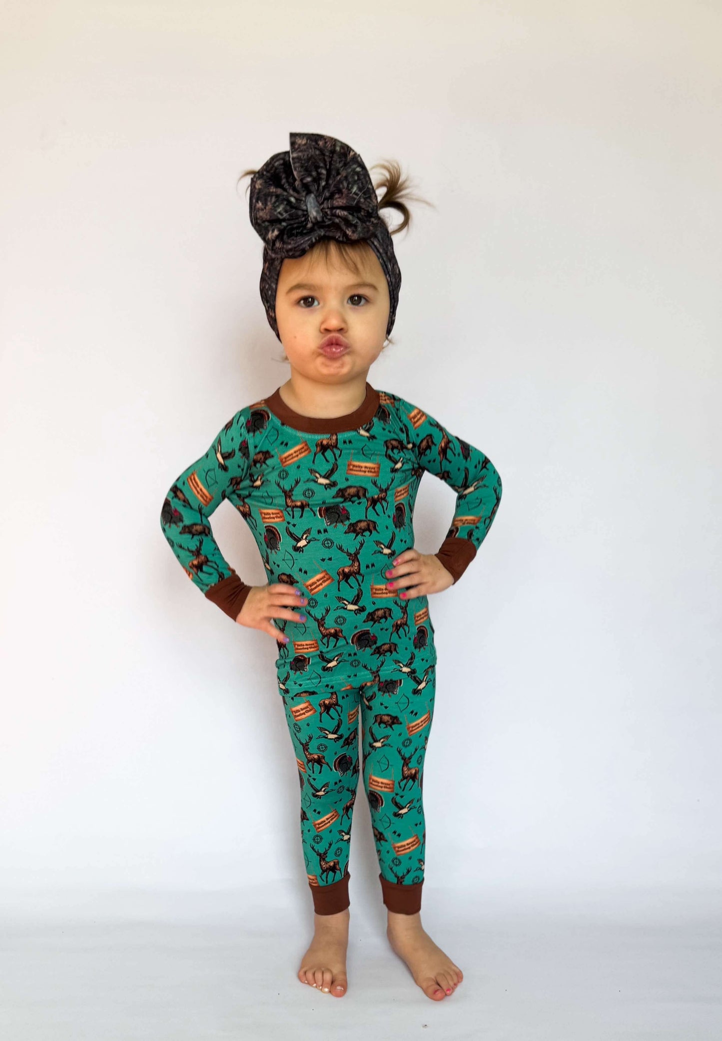 TEAL Bella-Breez Hunting Club Bamboo Set
