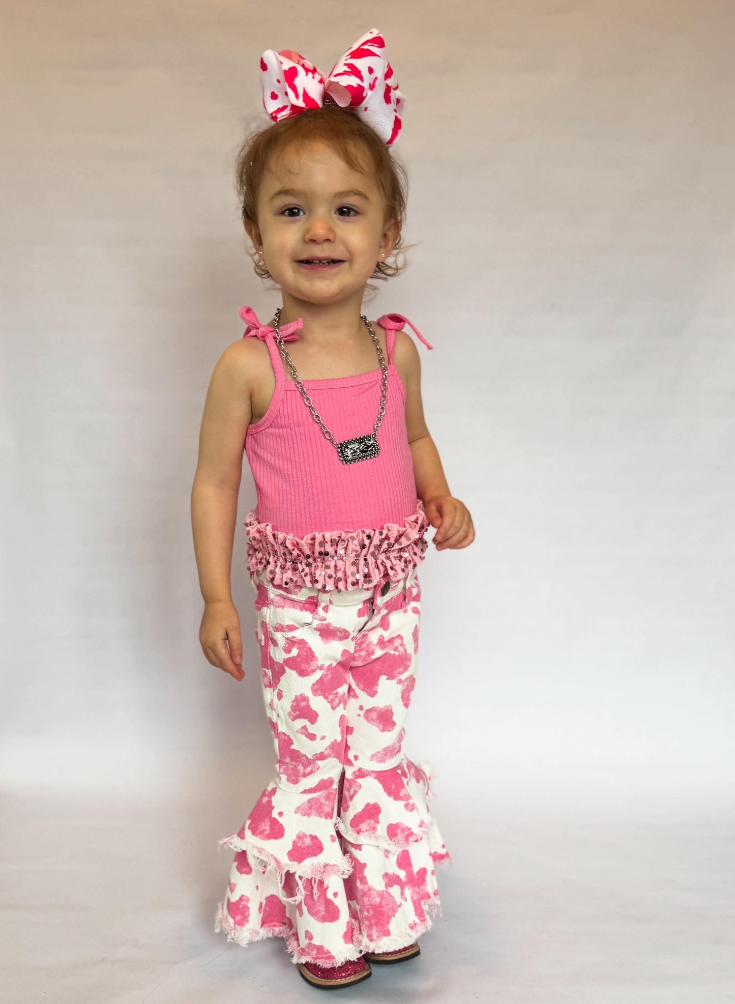 Sequin Tie Tops (Multiple Colors) (FINAL SALE)