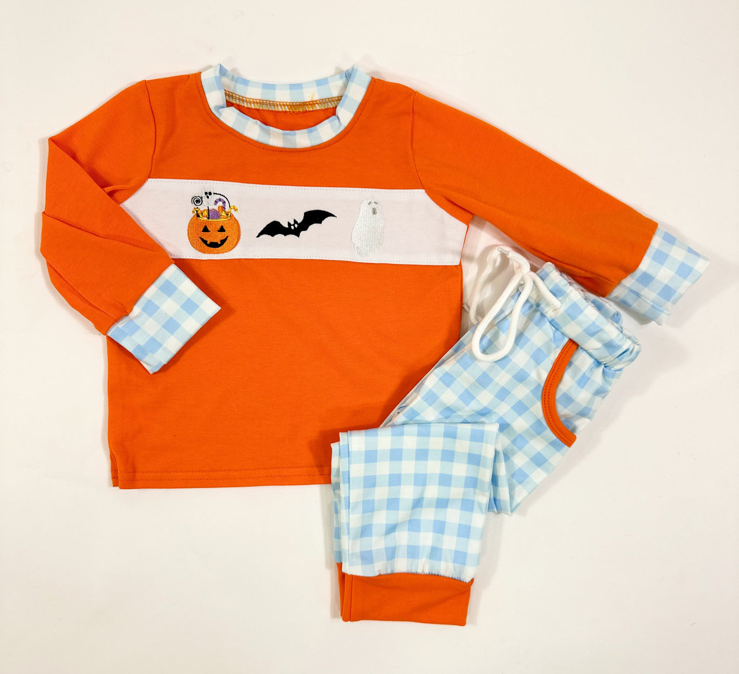 Halloween Smocked Set (FINAL SALE)