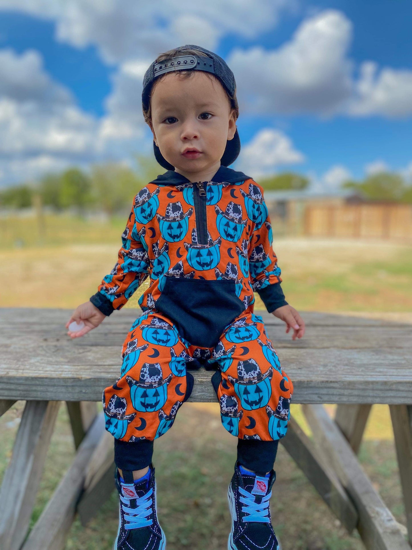 Cow Pumpkin Boys Jumper (FINAL SALE)
