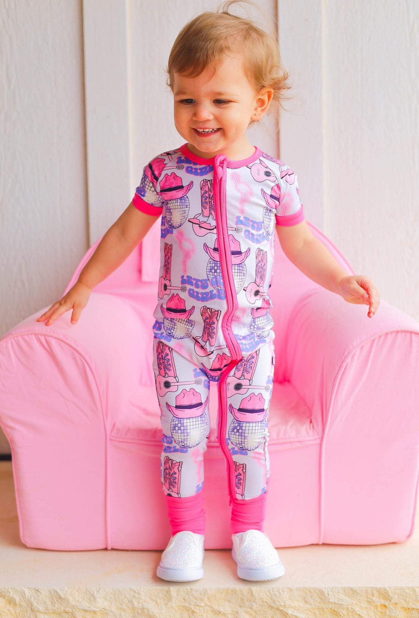 Let’s Go Girls Short Sleeve Bamboo Sleeper