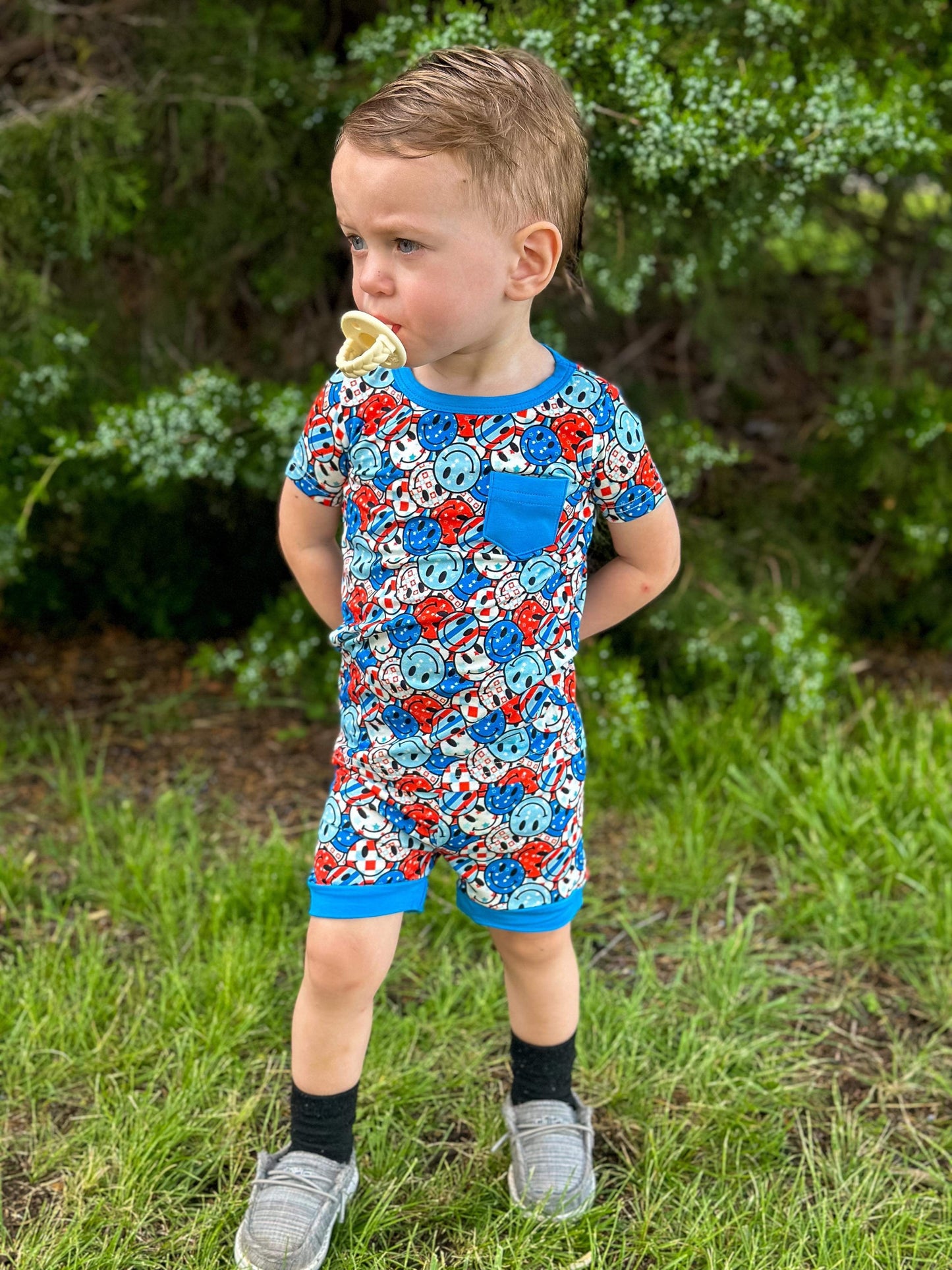 Smile USA Bamboo Sleep Short Set