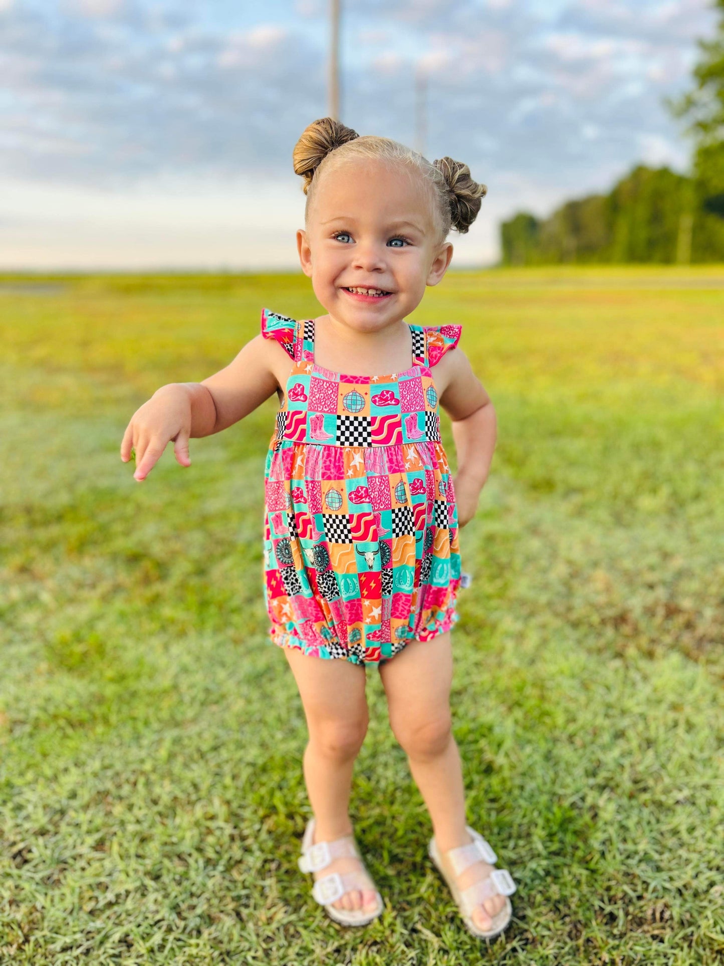 Howdy Bamboo Romper