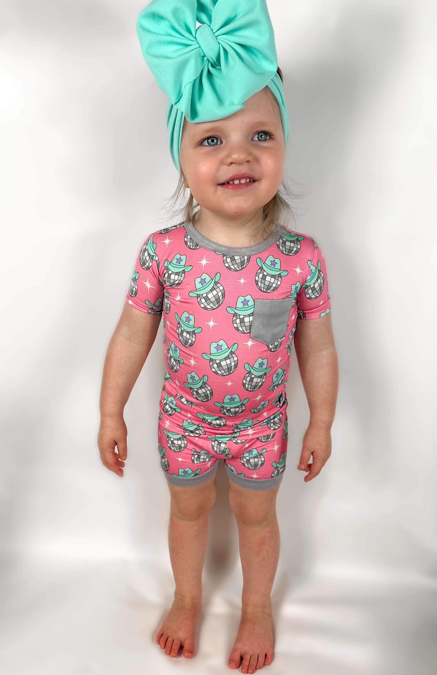 Disco Cowgirl Bamboo Short Set
