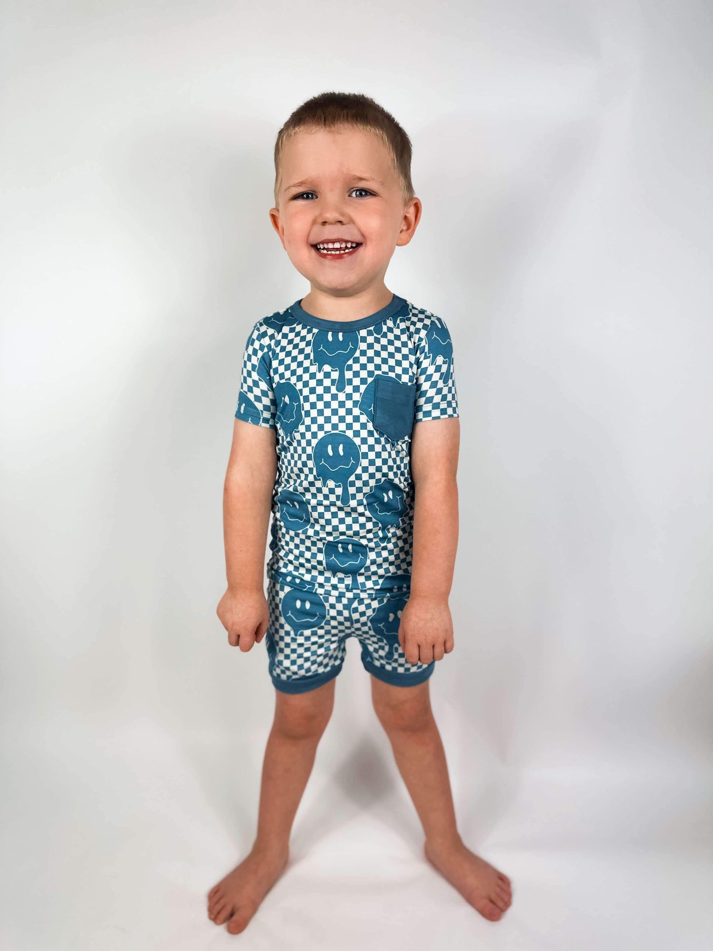 Stay Trippy Bamboo Short Set