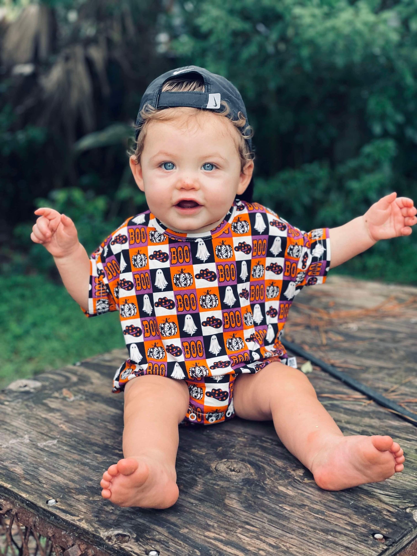 BOO Oversized Bamboo Romper