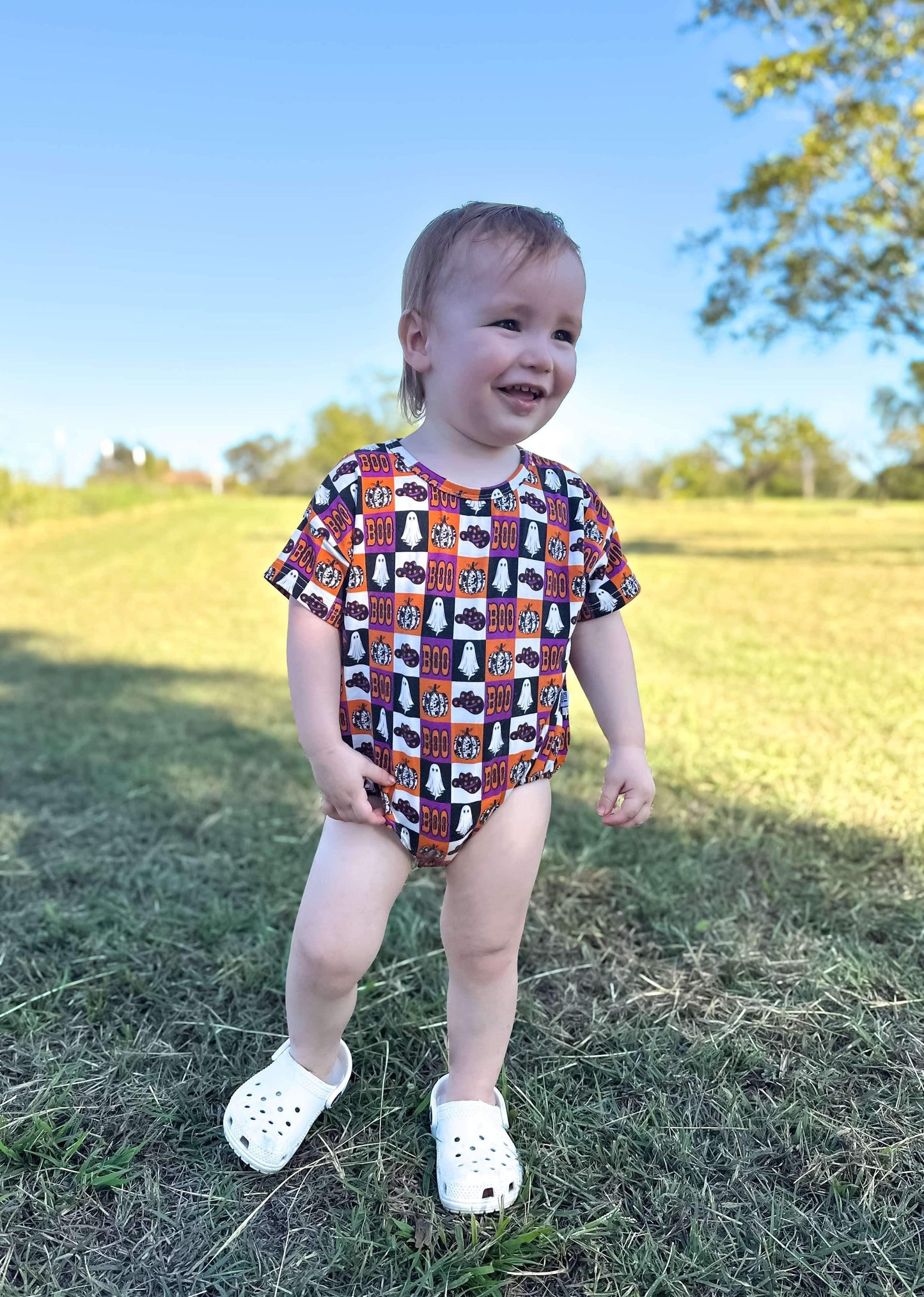 BOO Oversized Bamboo Romper