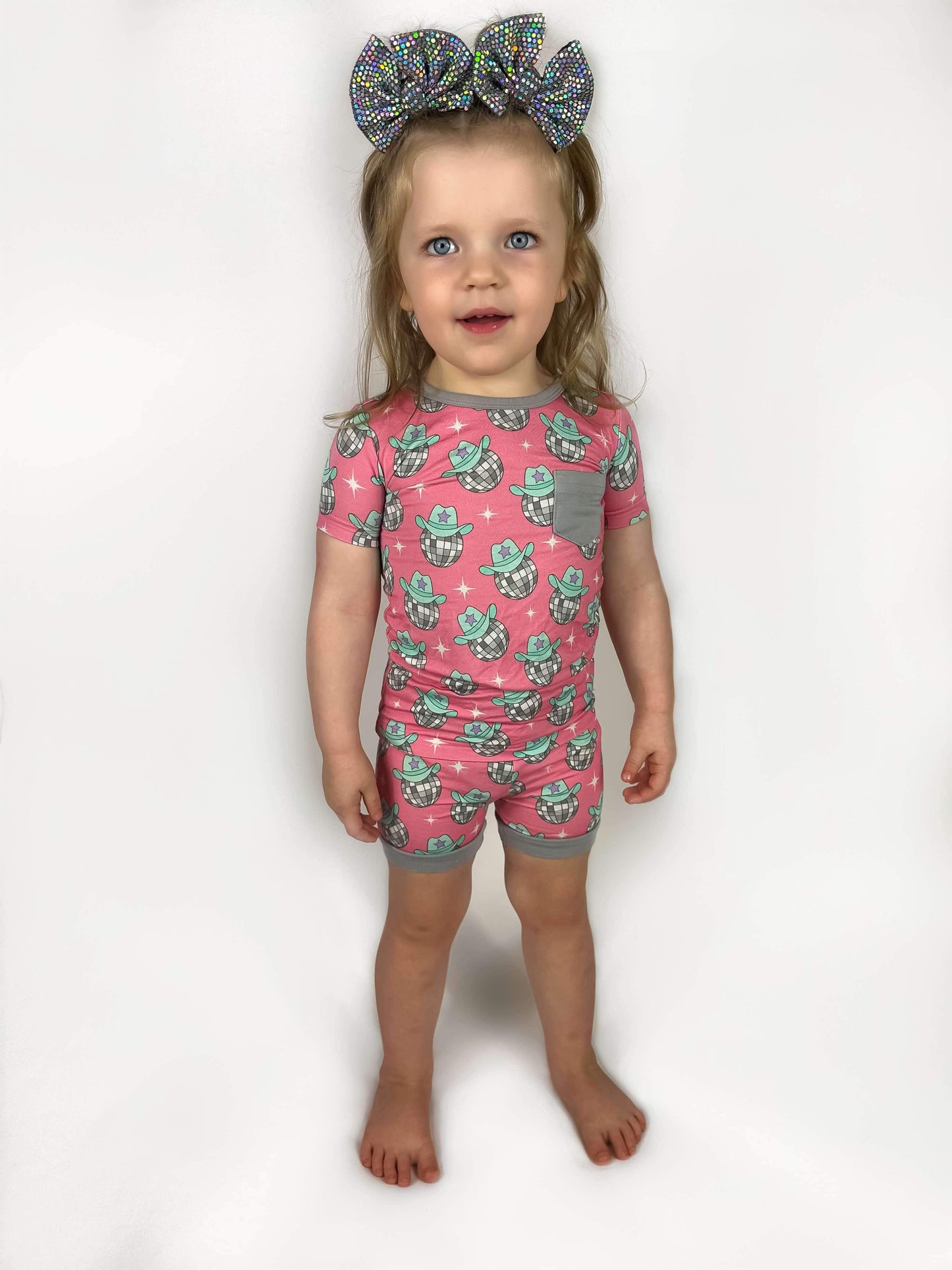 Disco Cowgirl Bamboo Short Set