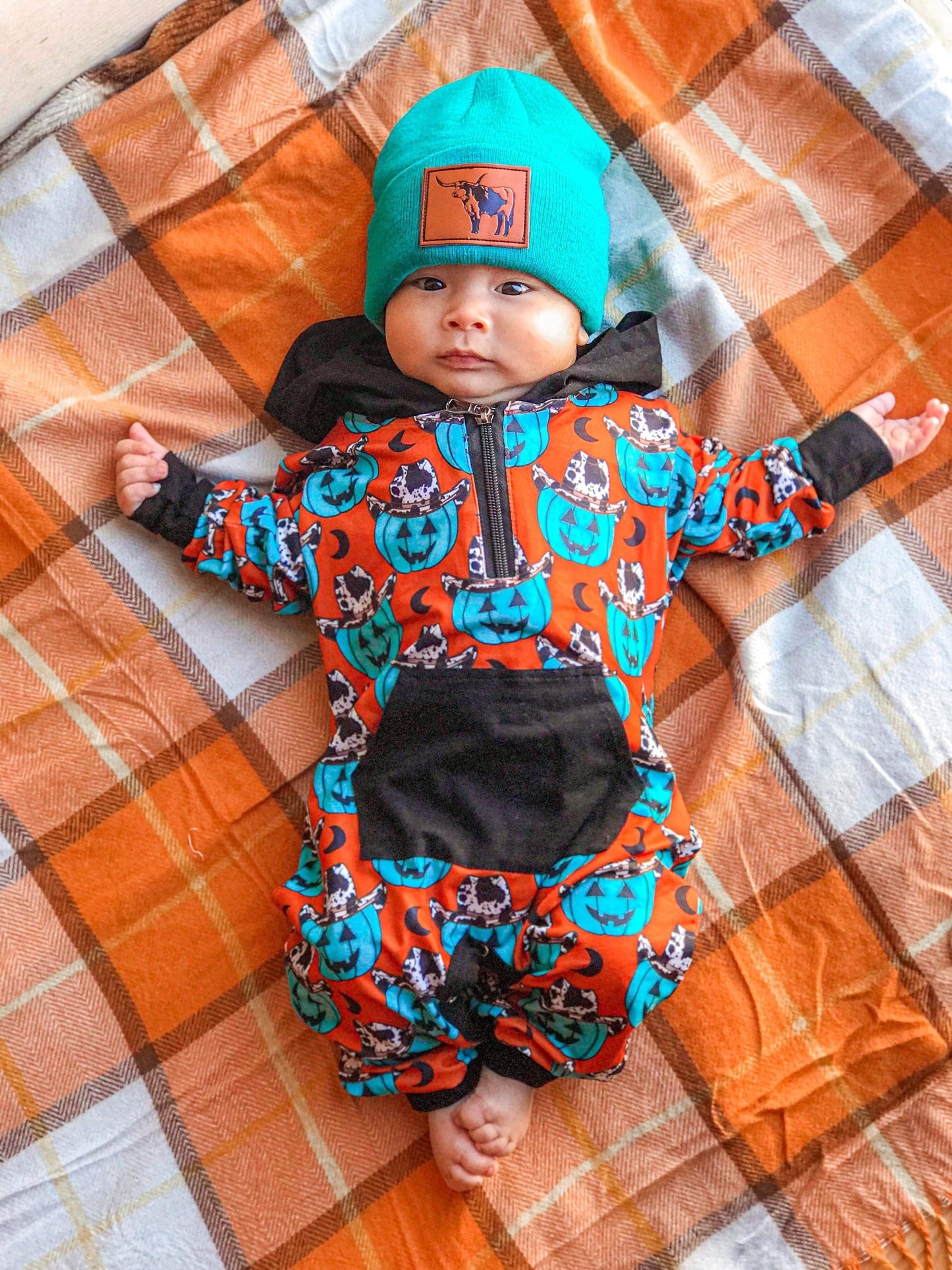 Cow Pumpkin Boys Jumper (FINAL SALE)