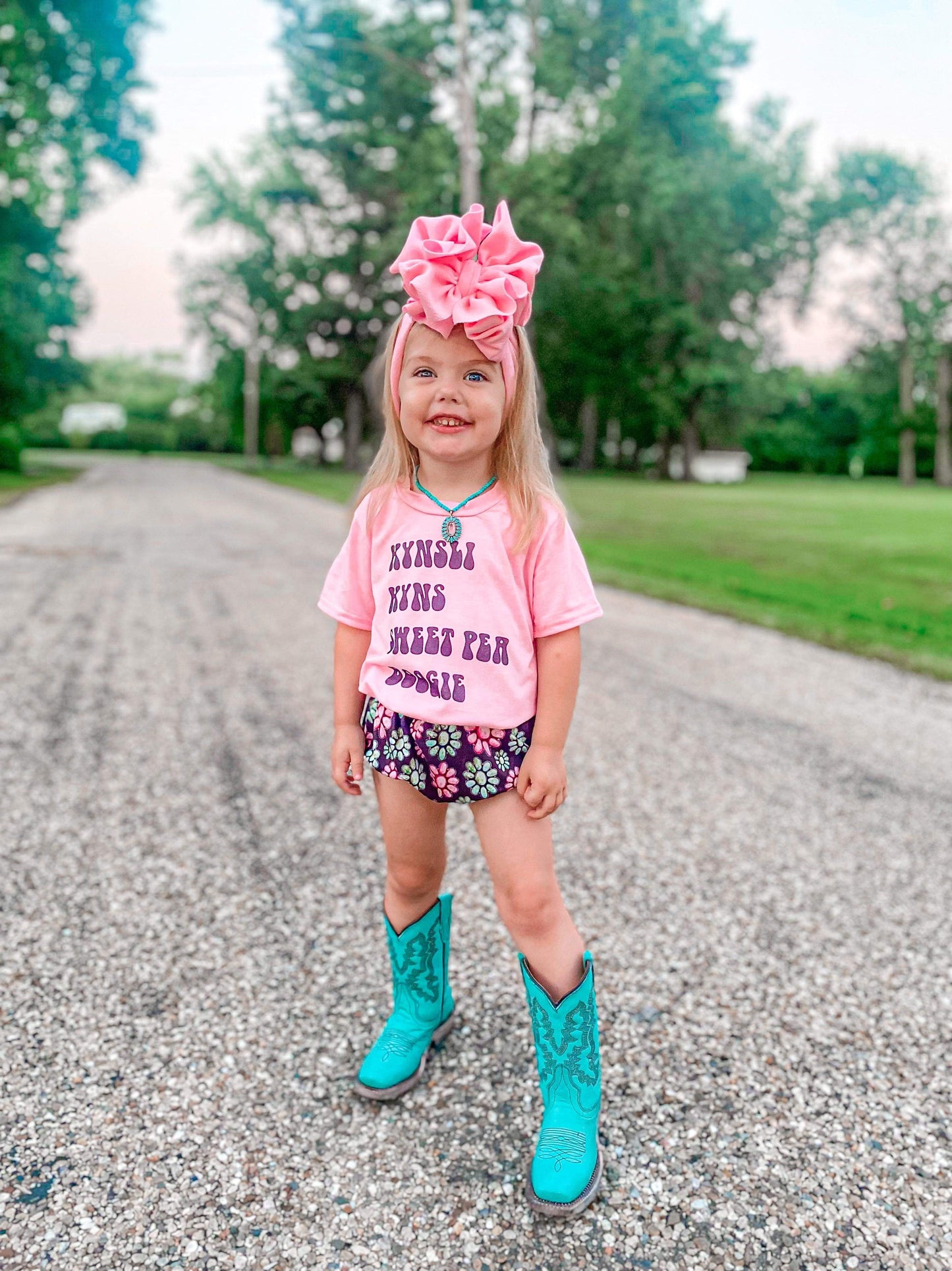 Turquoise Boots