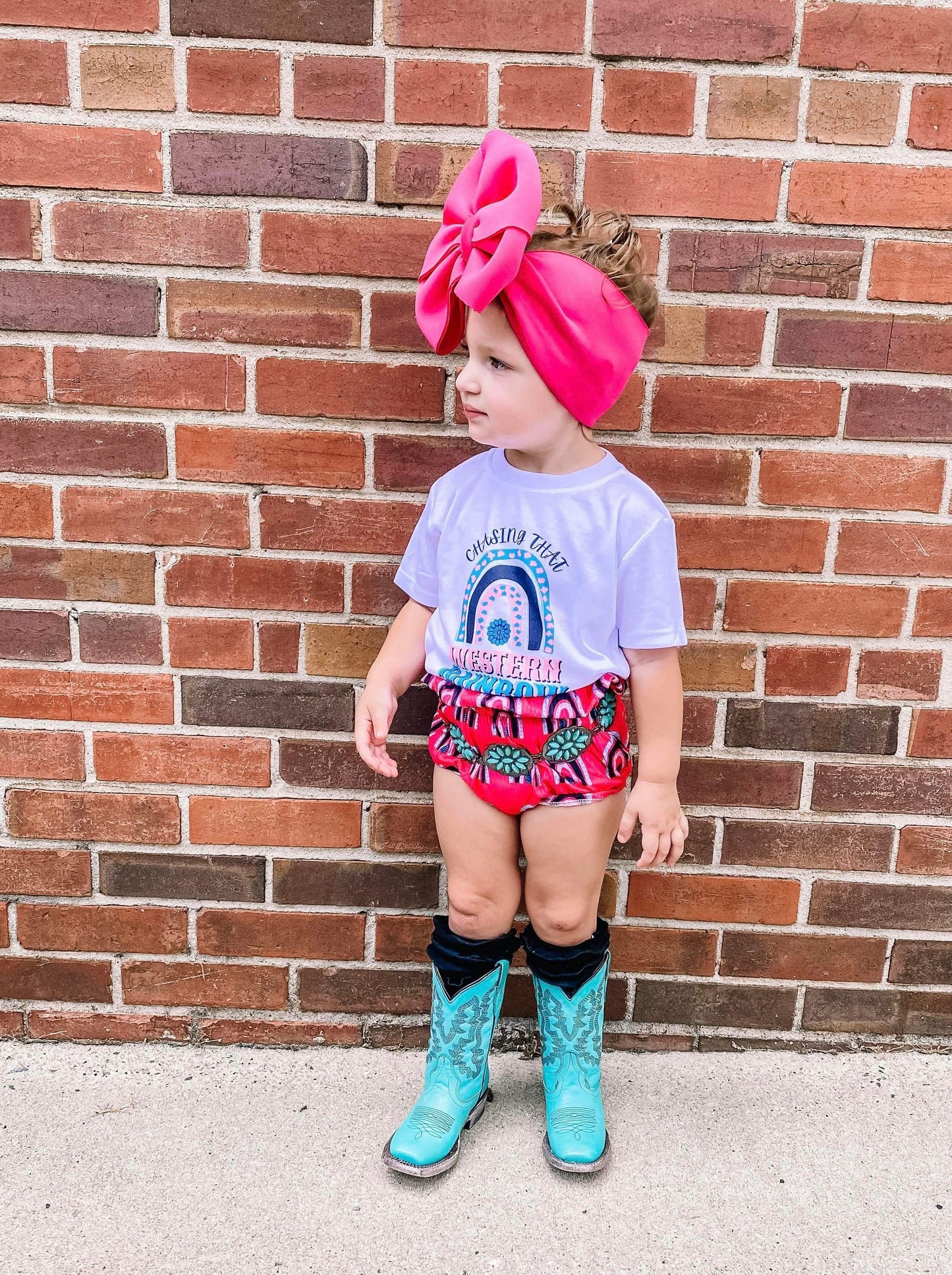 Turquoise Boots