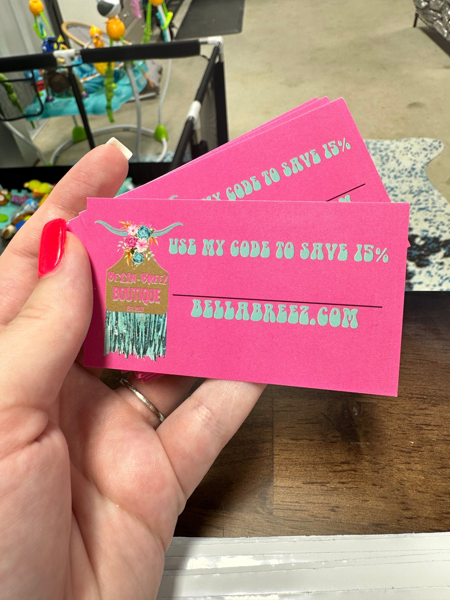 Use my code cards