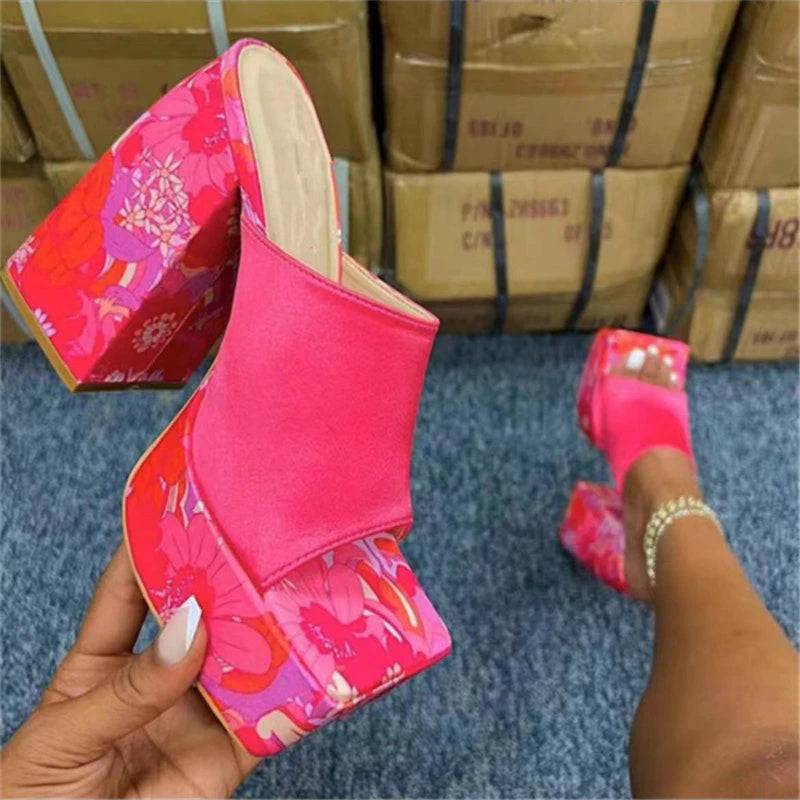Cow Print Platforms