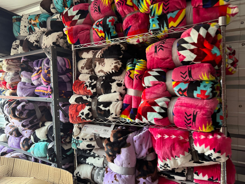 Random Assortment Qty 5 Super Plush King Blankets