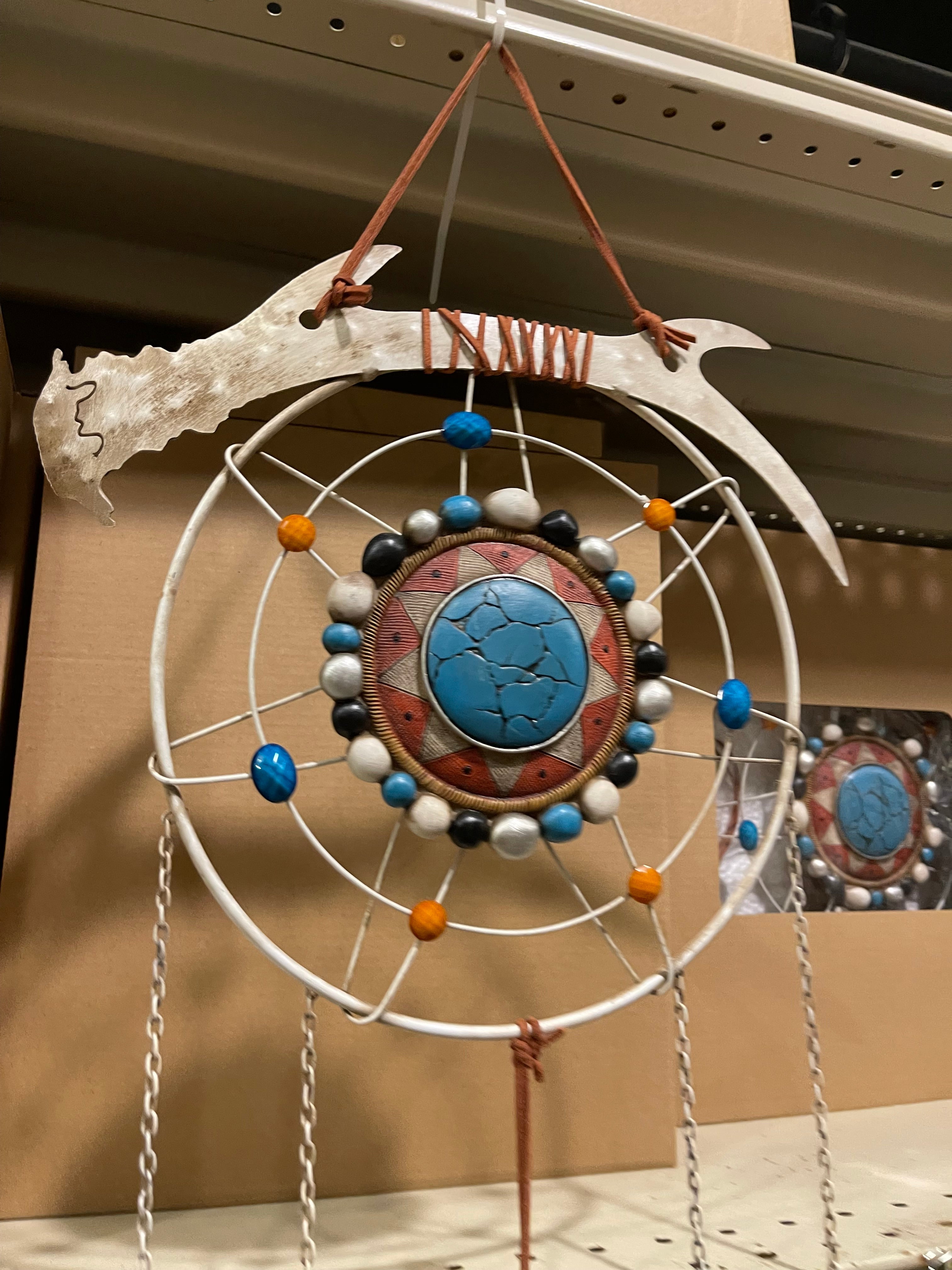 Feather Antler Dream Catcher