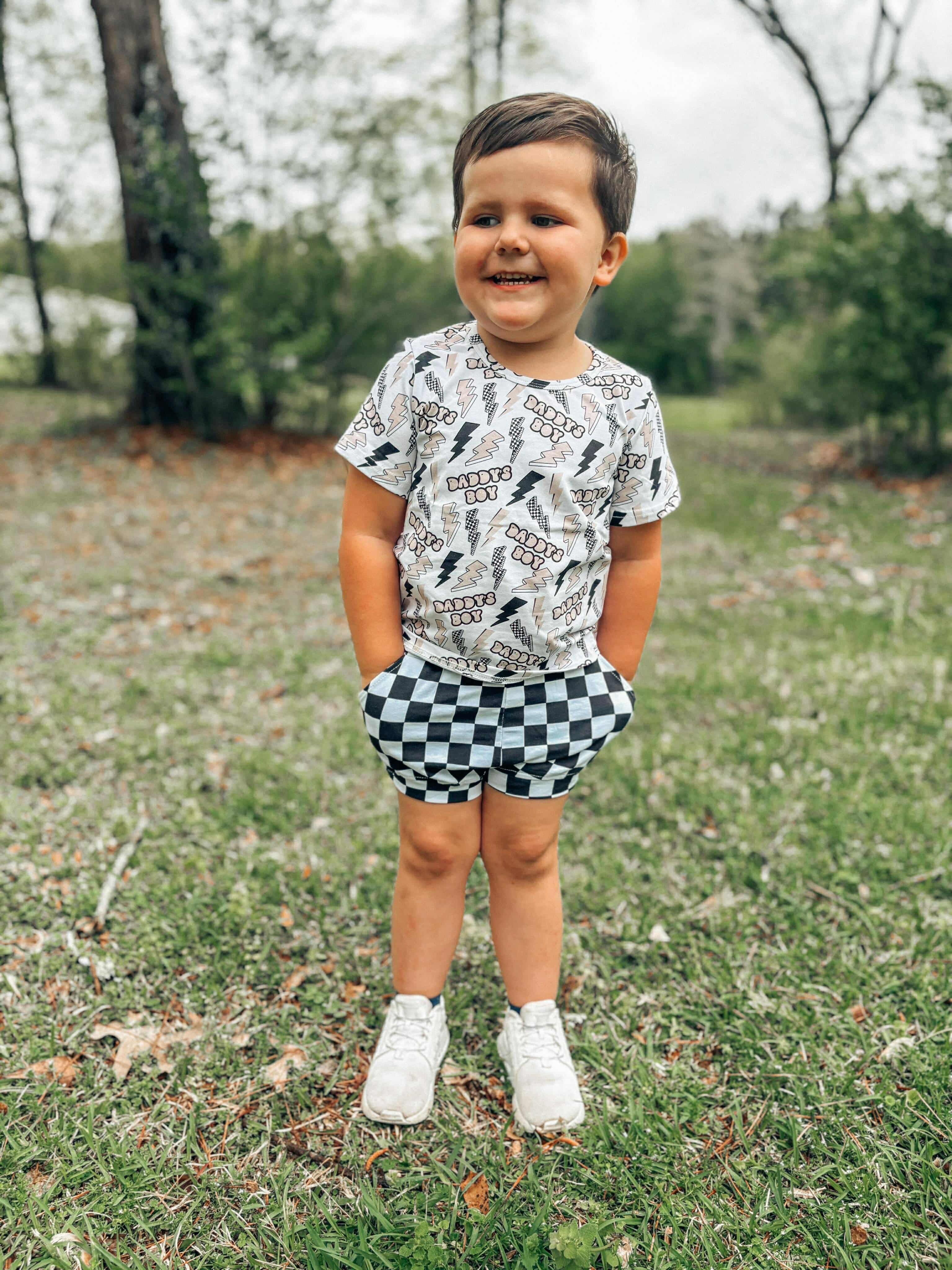 Daddy's Boy Short Set