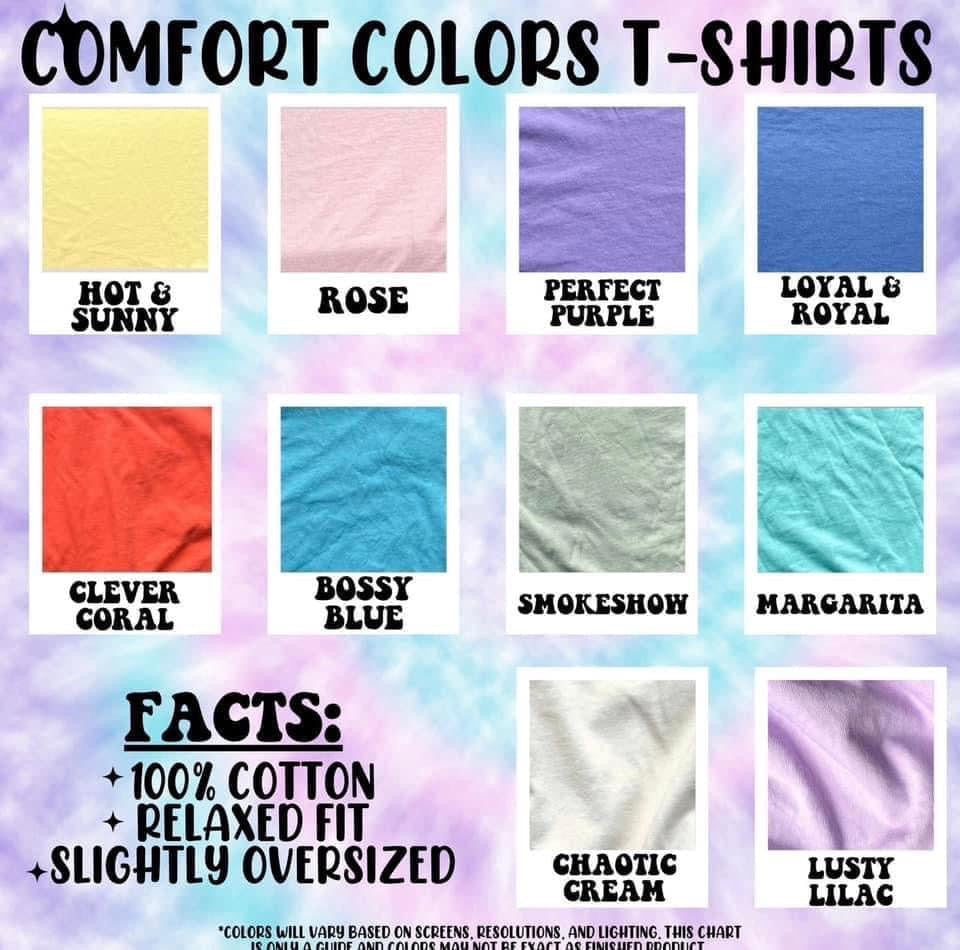 Clean House Messy Bitch Comfort Colors Tee