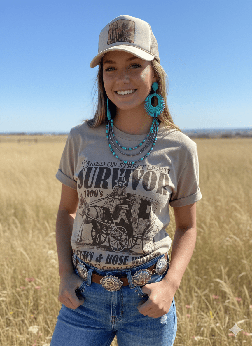 1900's Survivor Graphic Tee