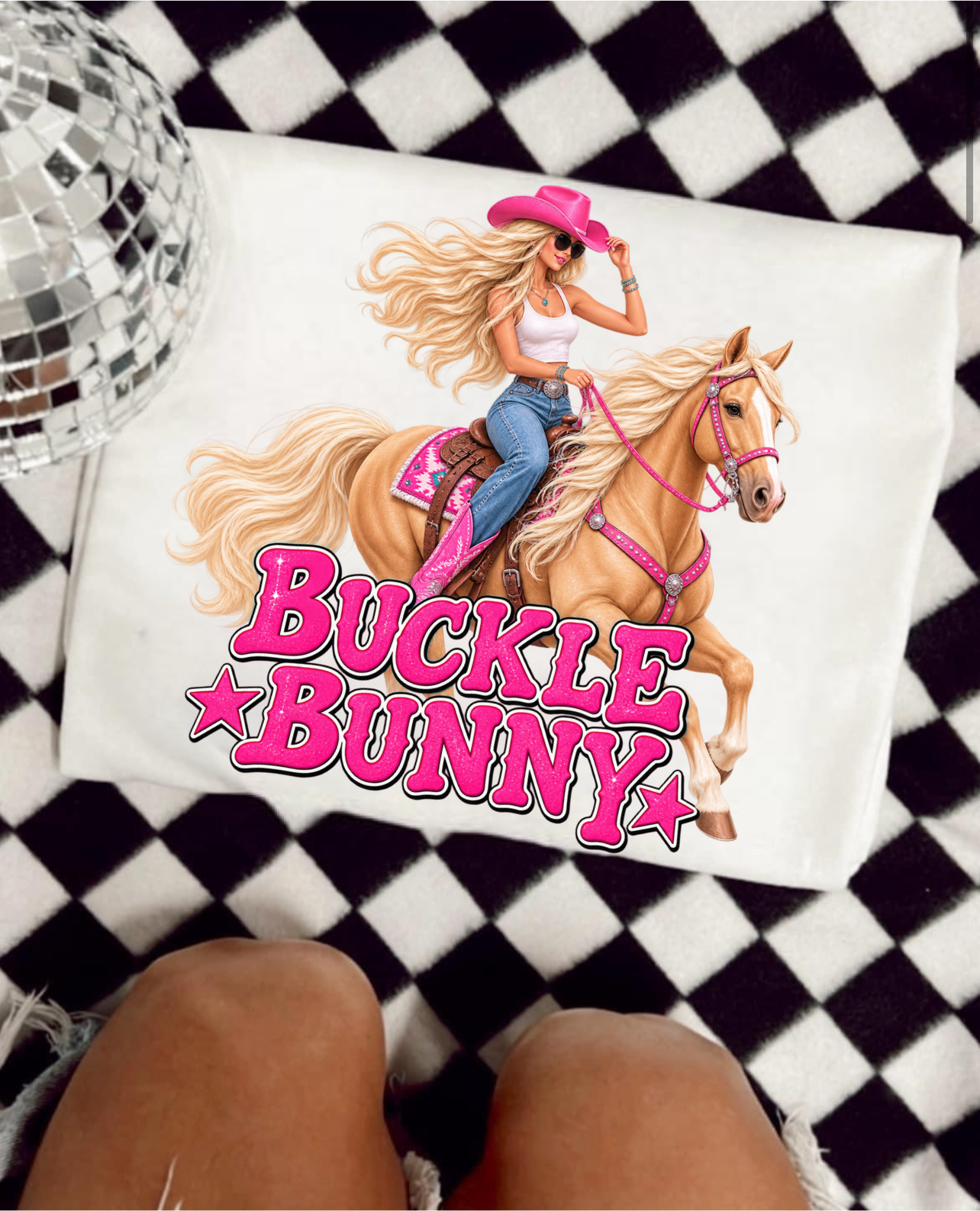 Buckle Bunny Western Graphic Tee
