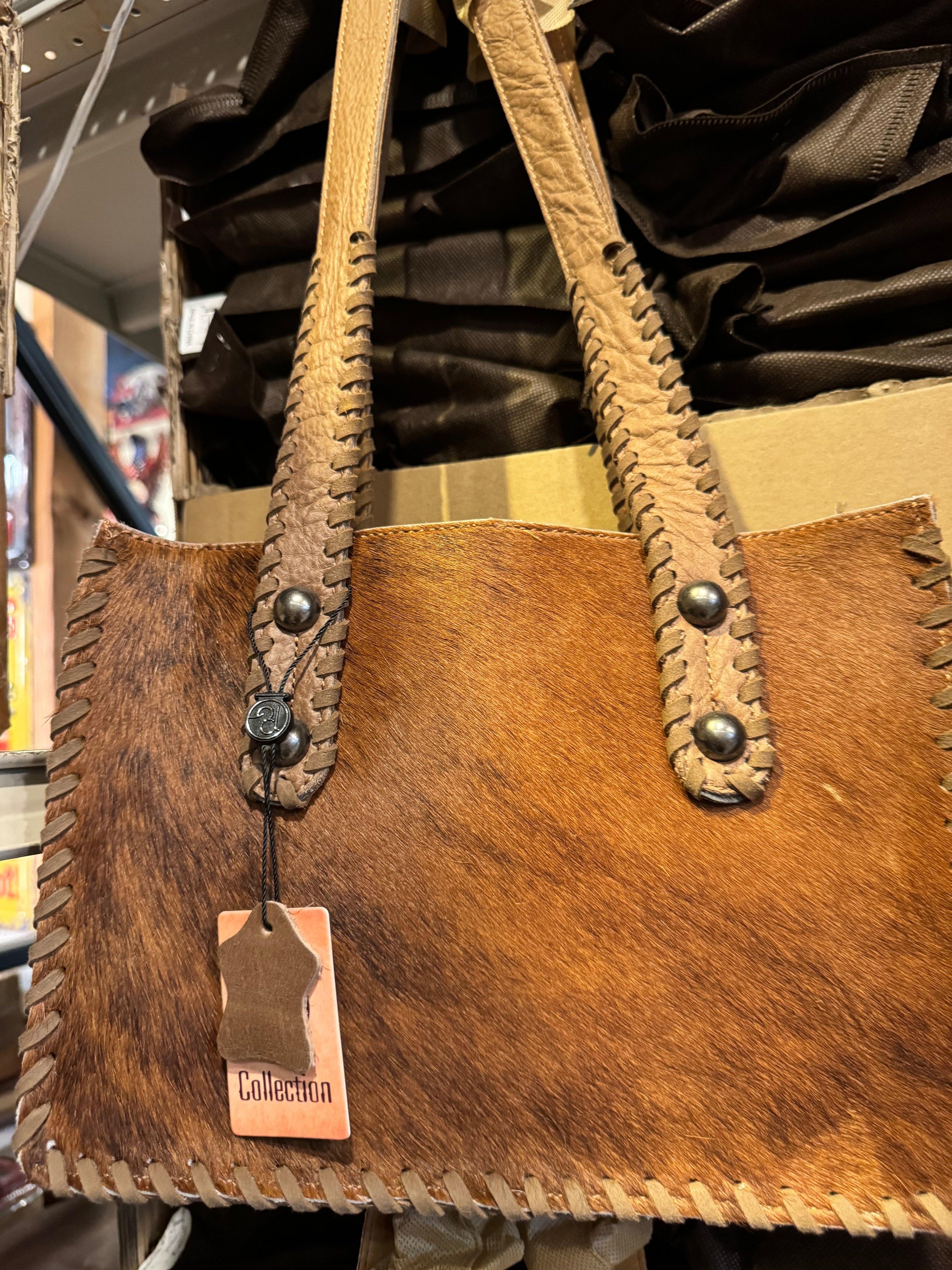 Cowhide Handbag