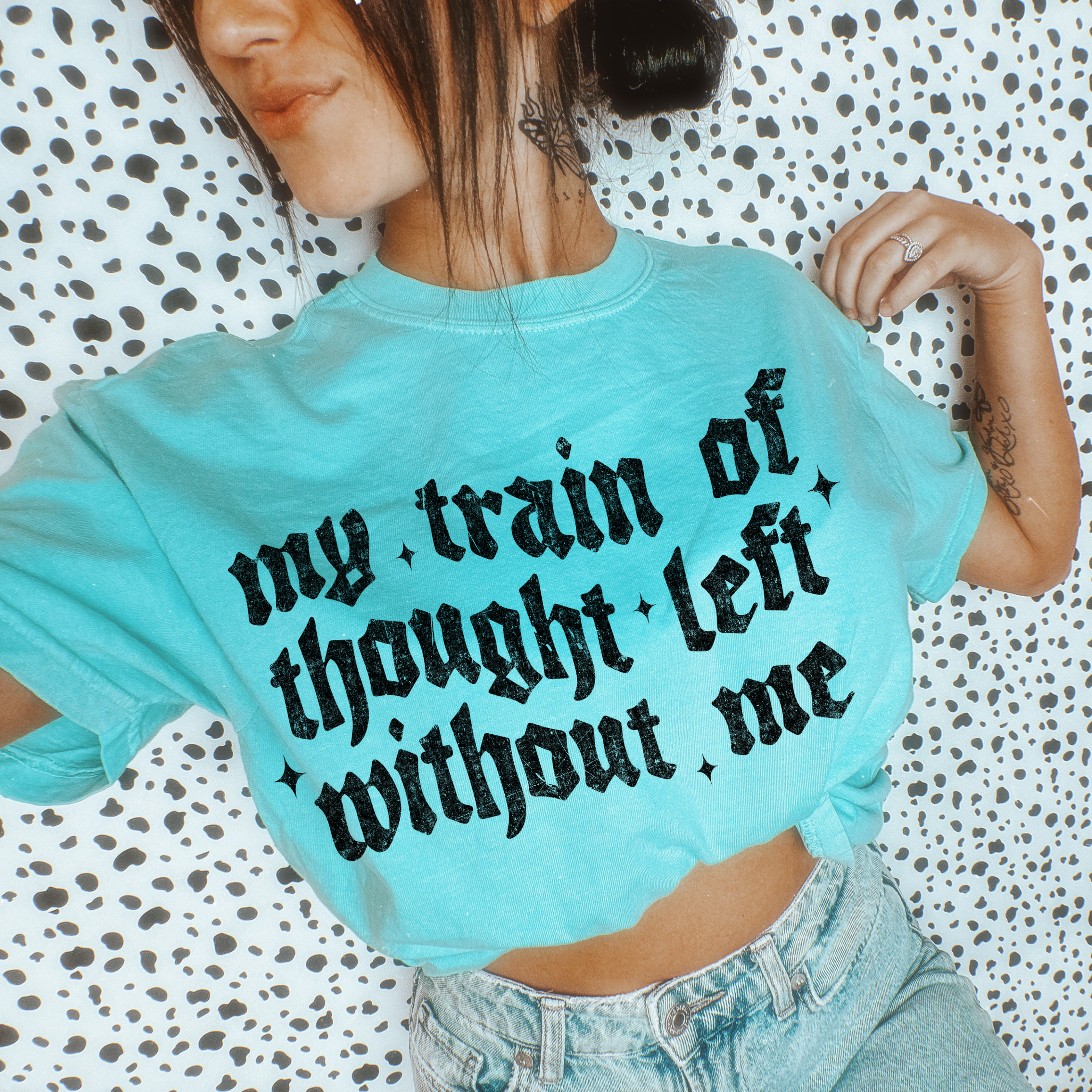 Train of thought tee