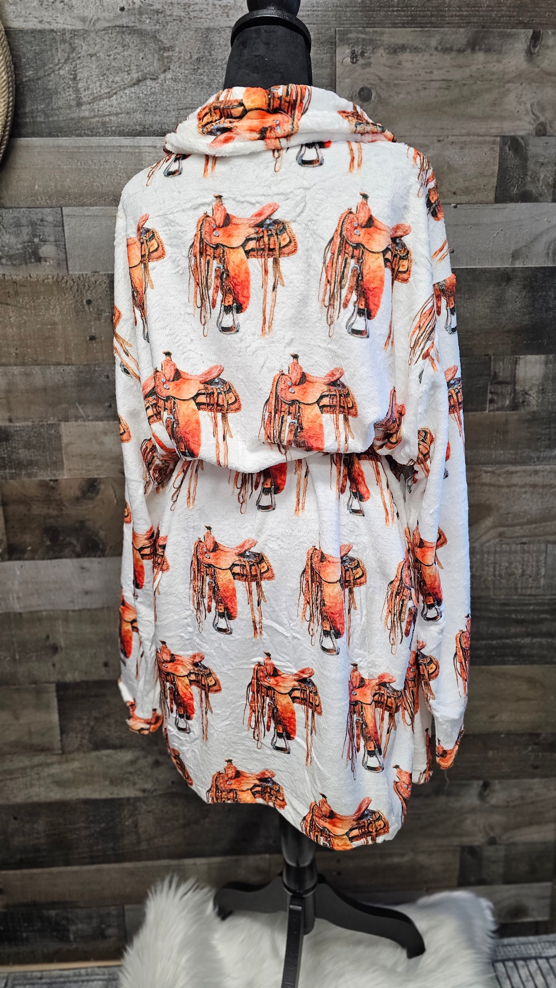 Saddle UP Western Robe