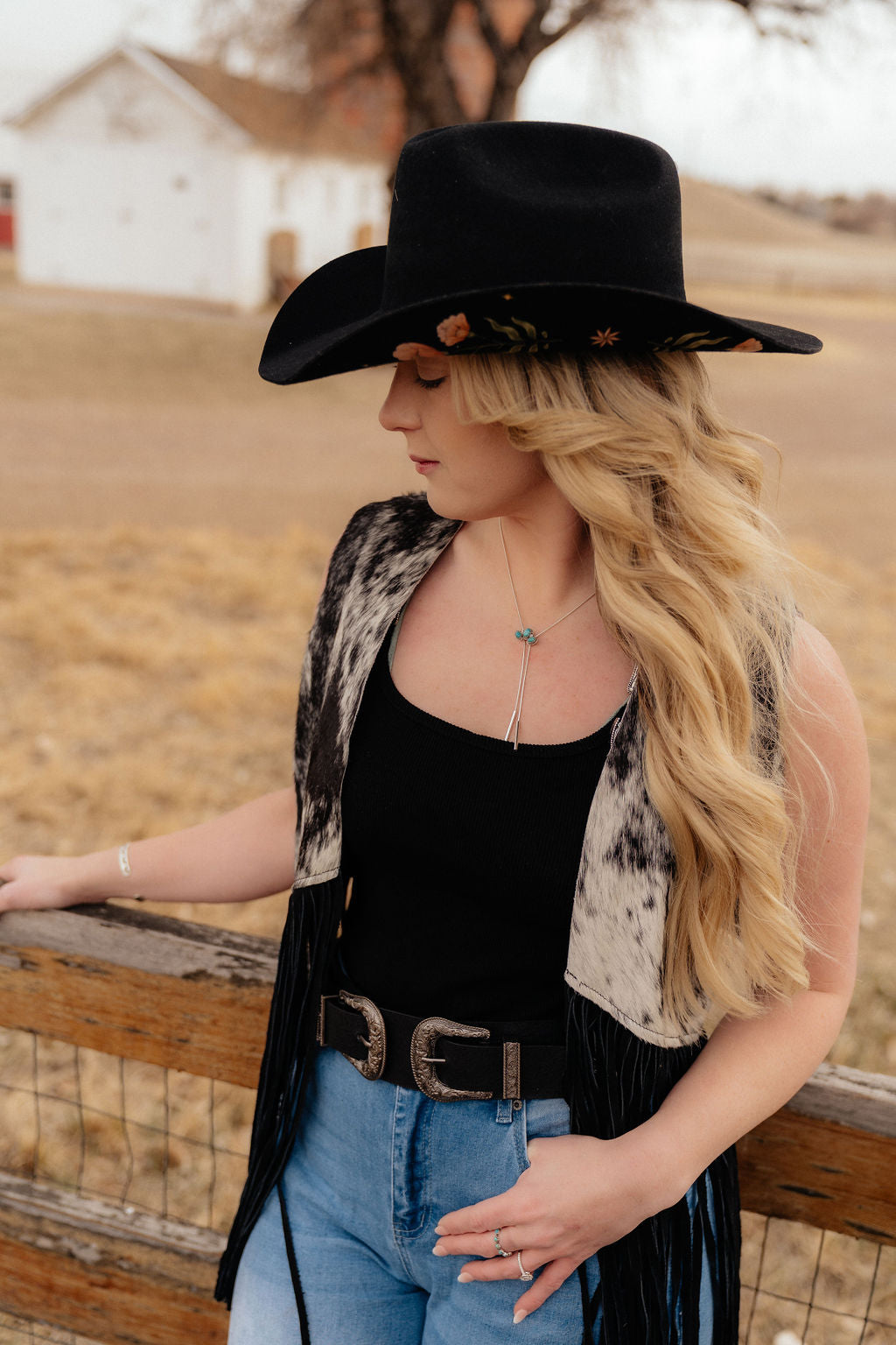 Turquoise Arch Cluster Snake Chain Bolo Necklace