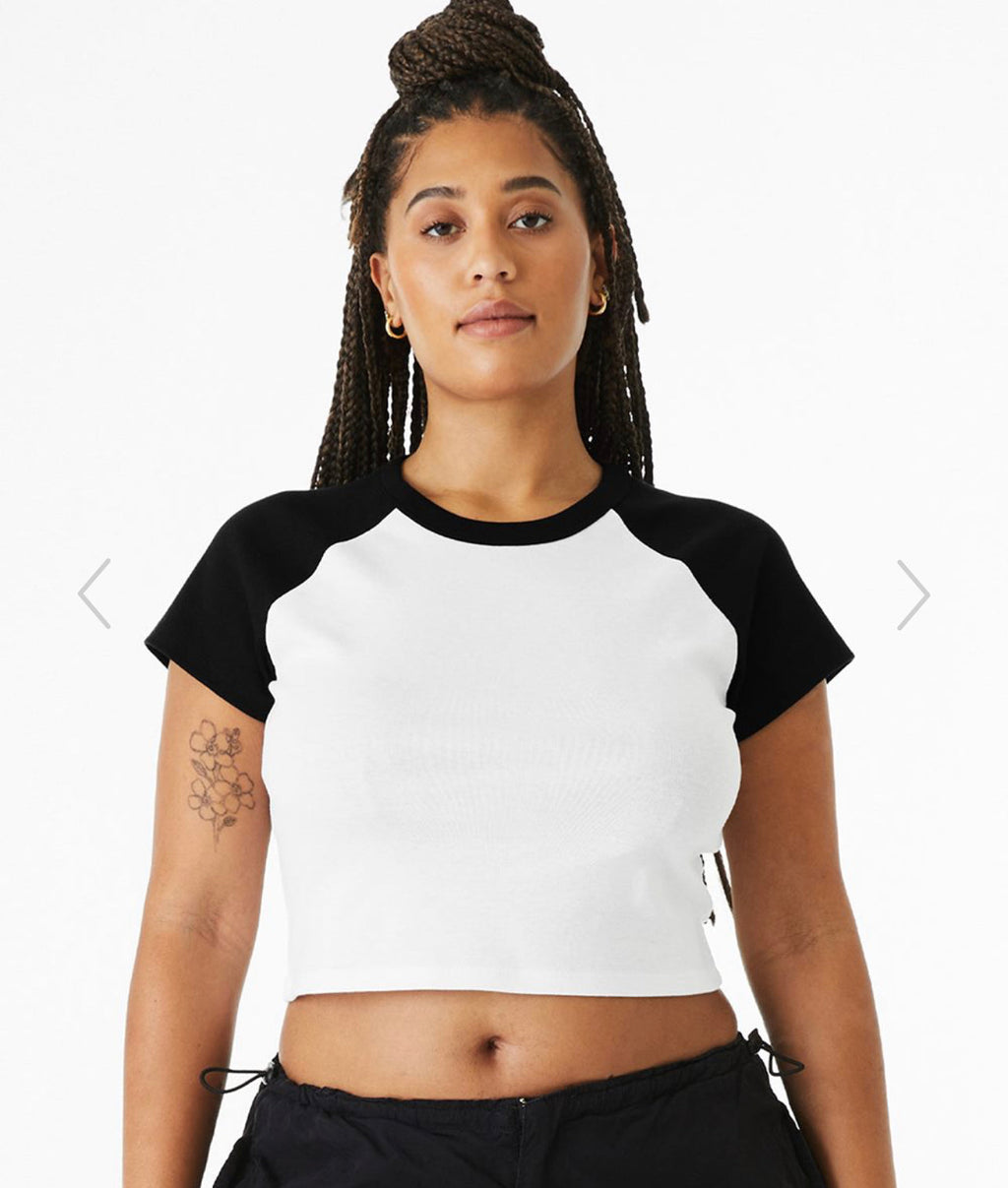 Darkside MC Rib Raglan Baby Tee