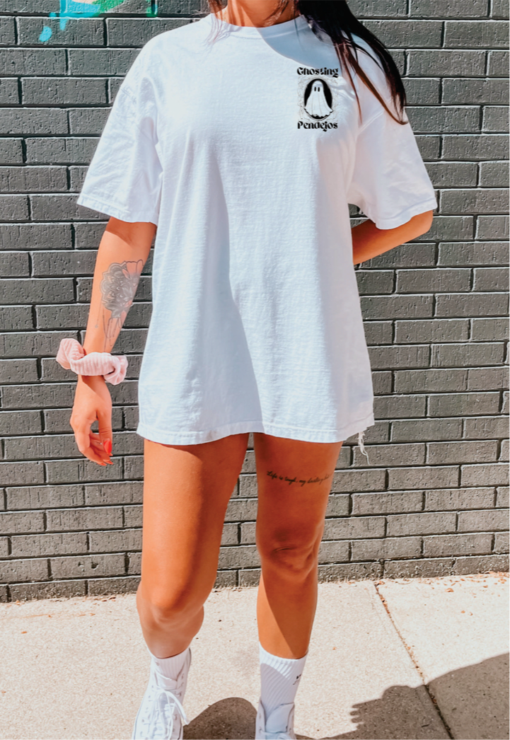 Ghosting Pendejos Graphic Tee + Crewneck Sweatshirt