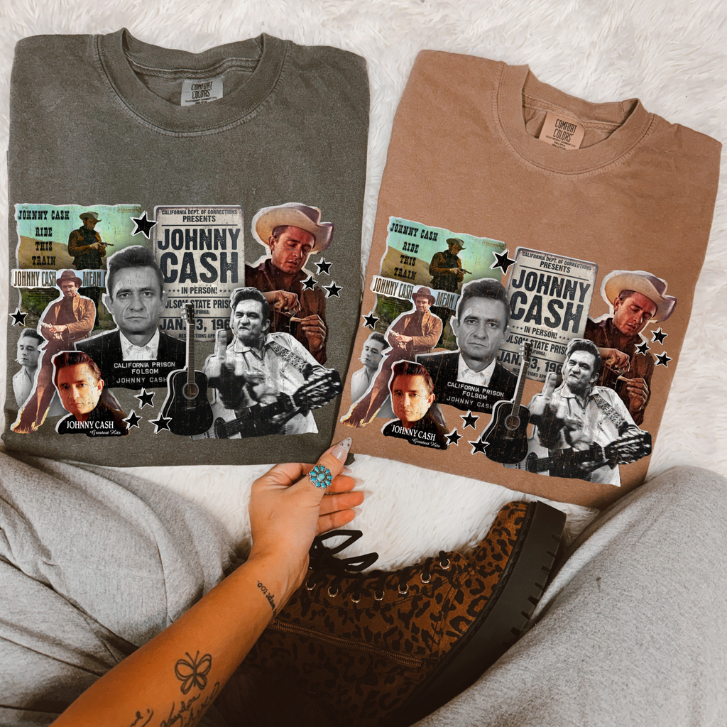 Cash collage tee