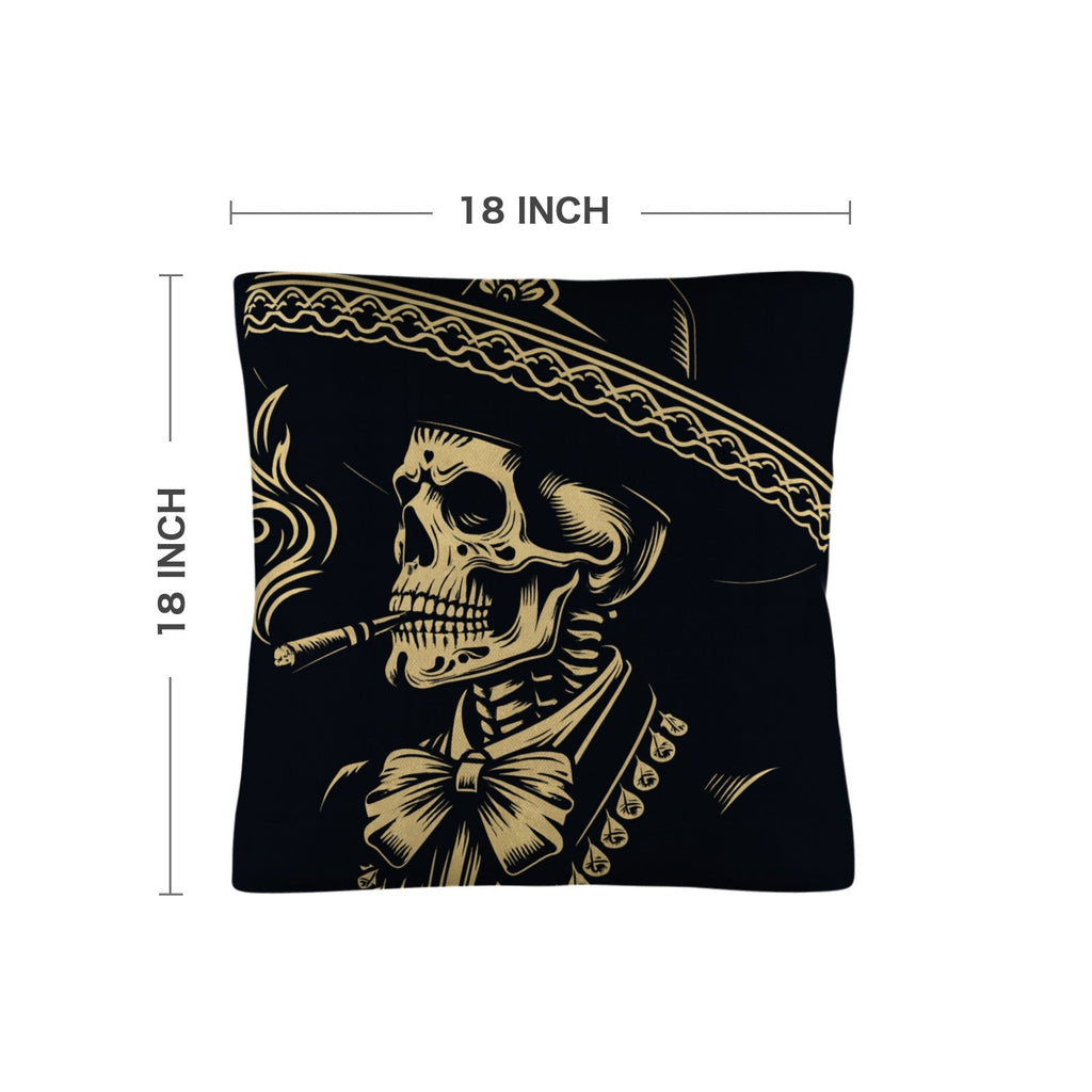 Colores De Mexico Mariachi Pillow Case Made in America