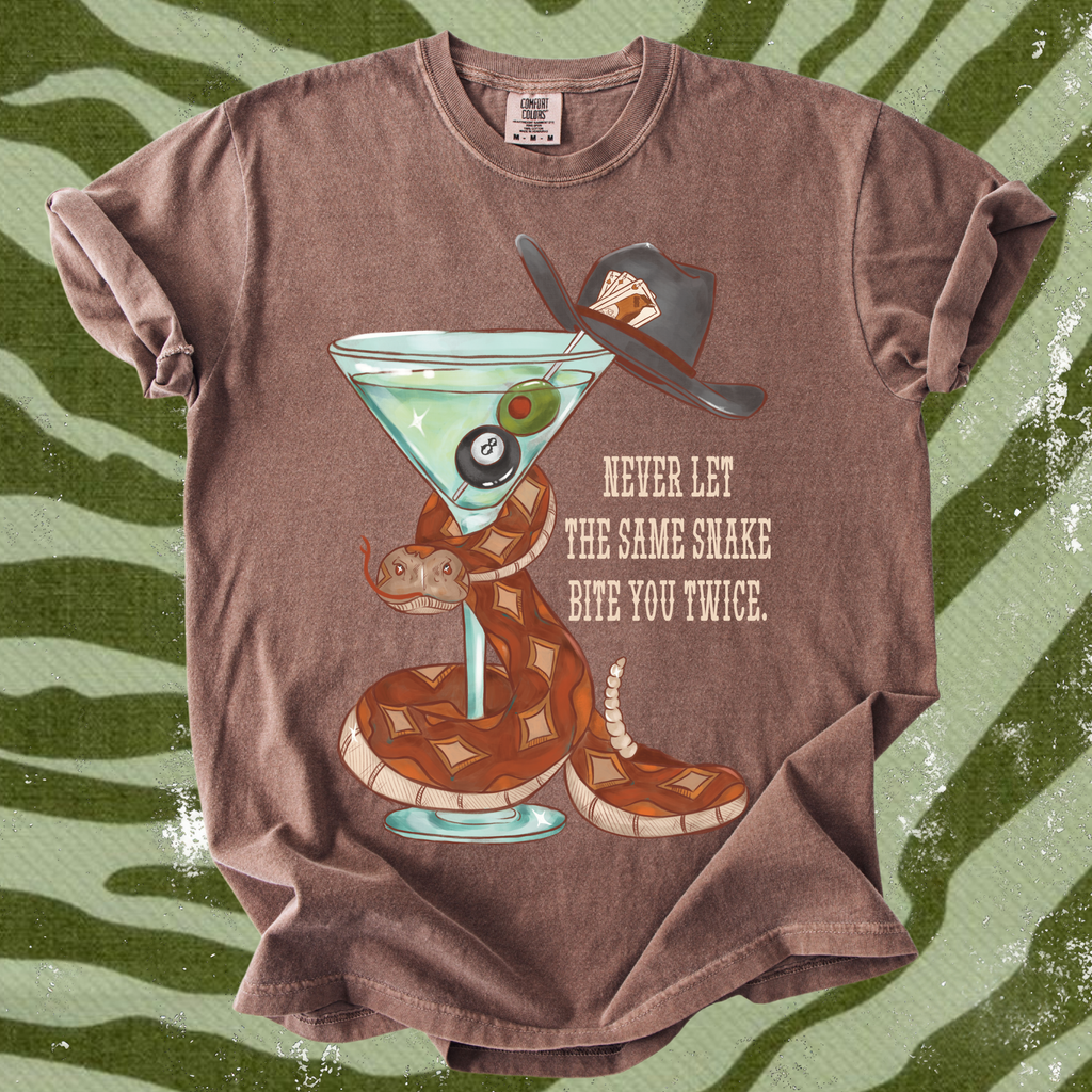Same snake bite you twice tee