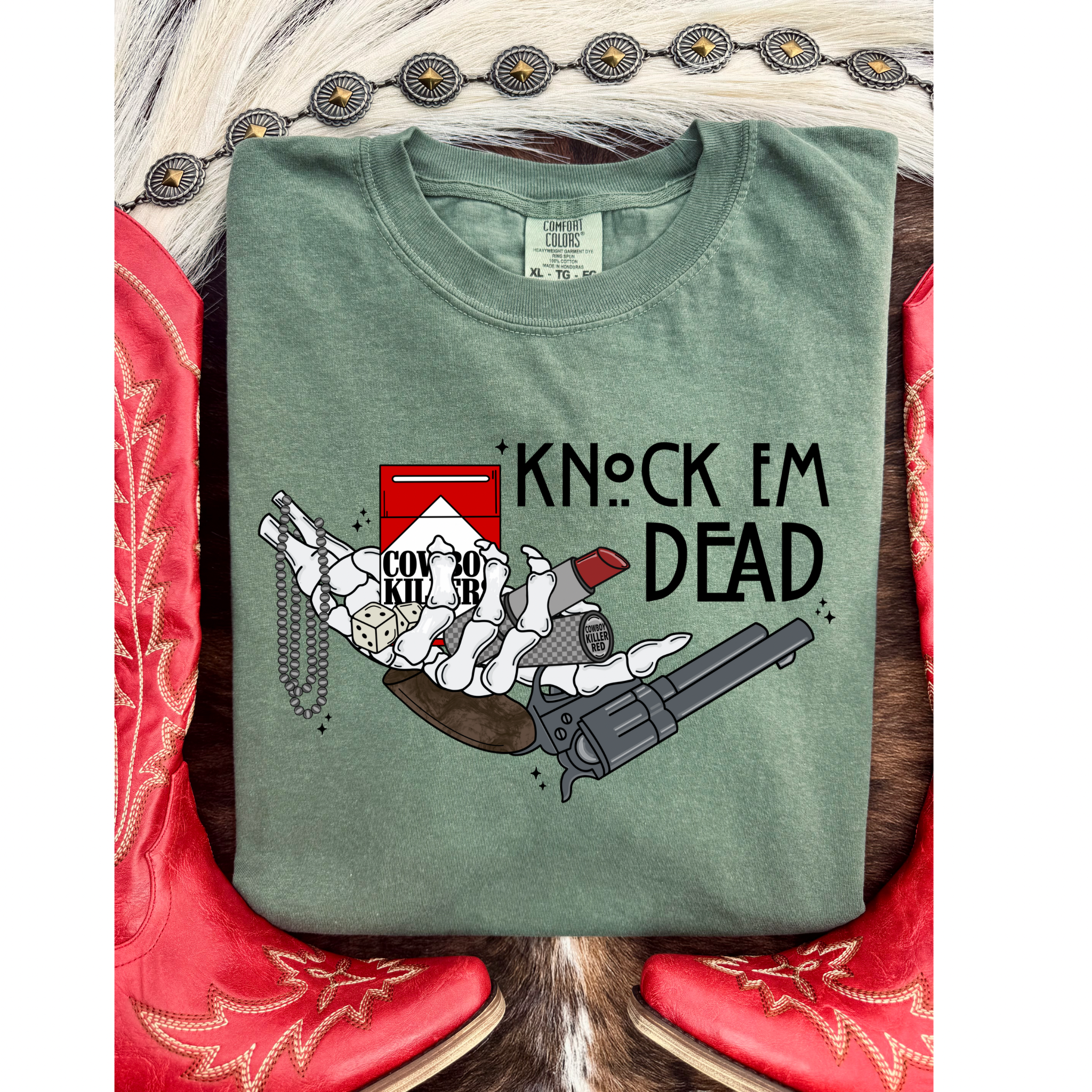 Knock Em Dead Tee